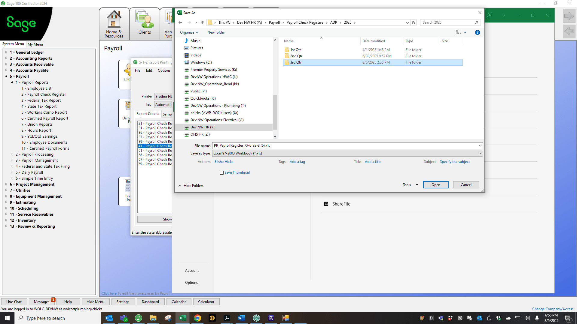 Step #77: Double-click on "3rd Qtr"