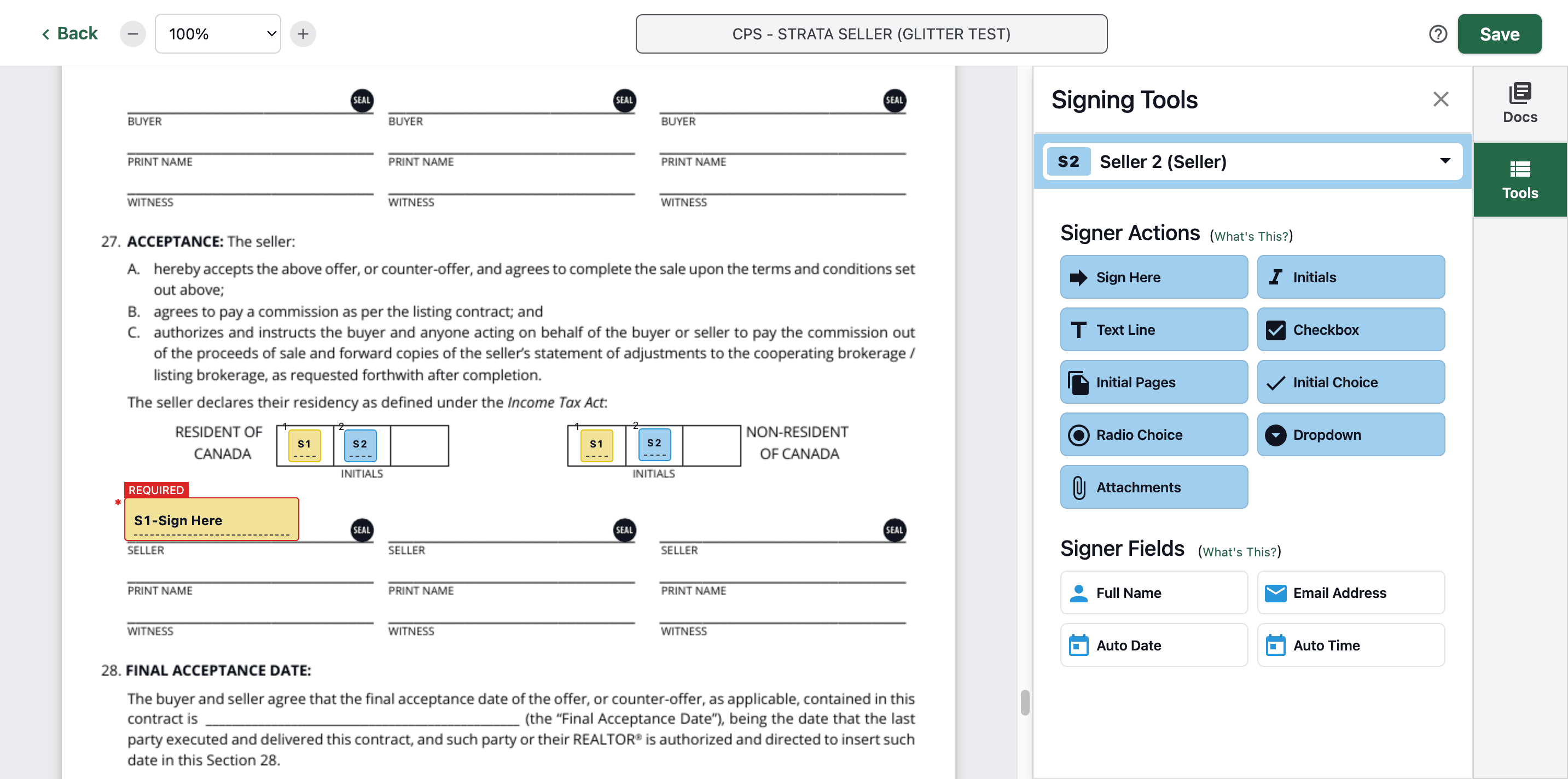 Step #57: Then, add the signature.
