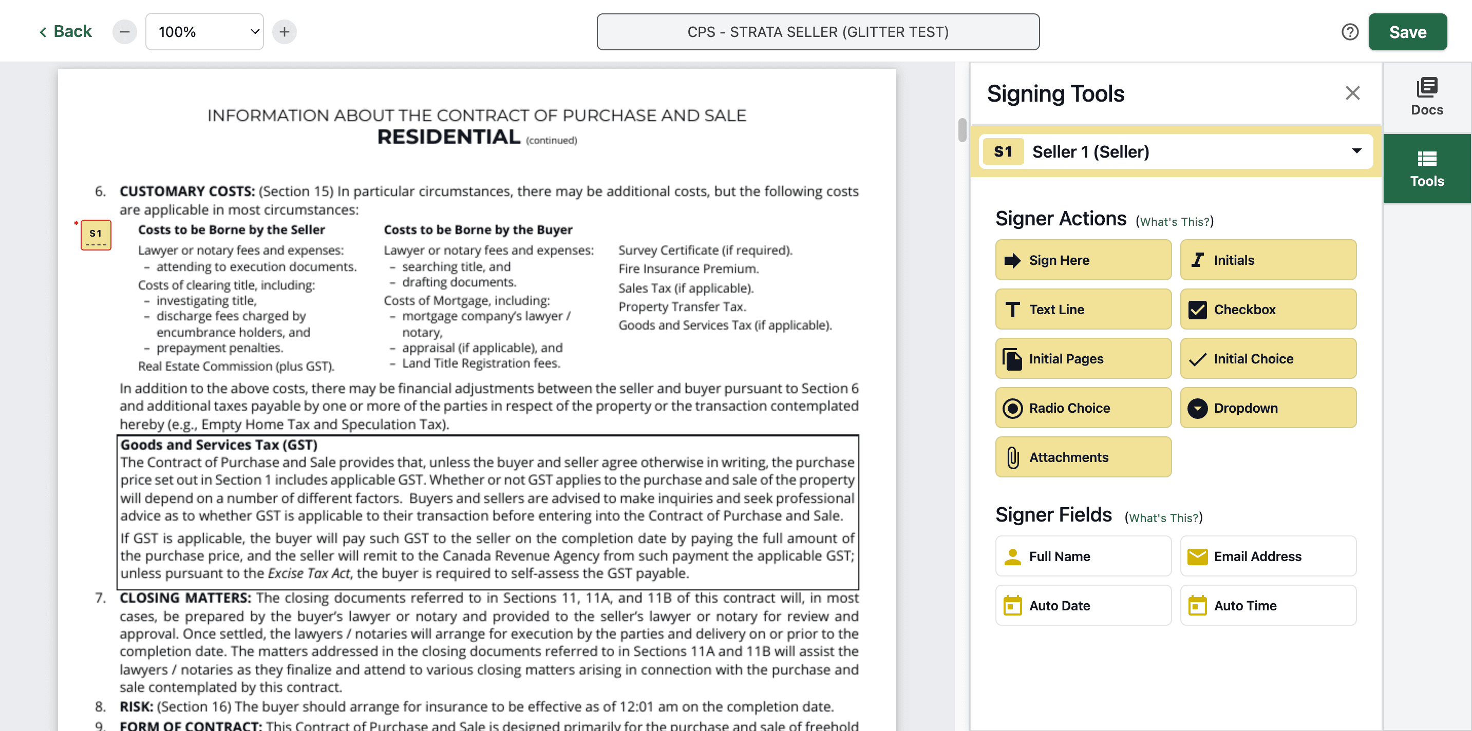 Step #18: Click on "Seller"