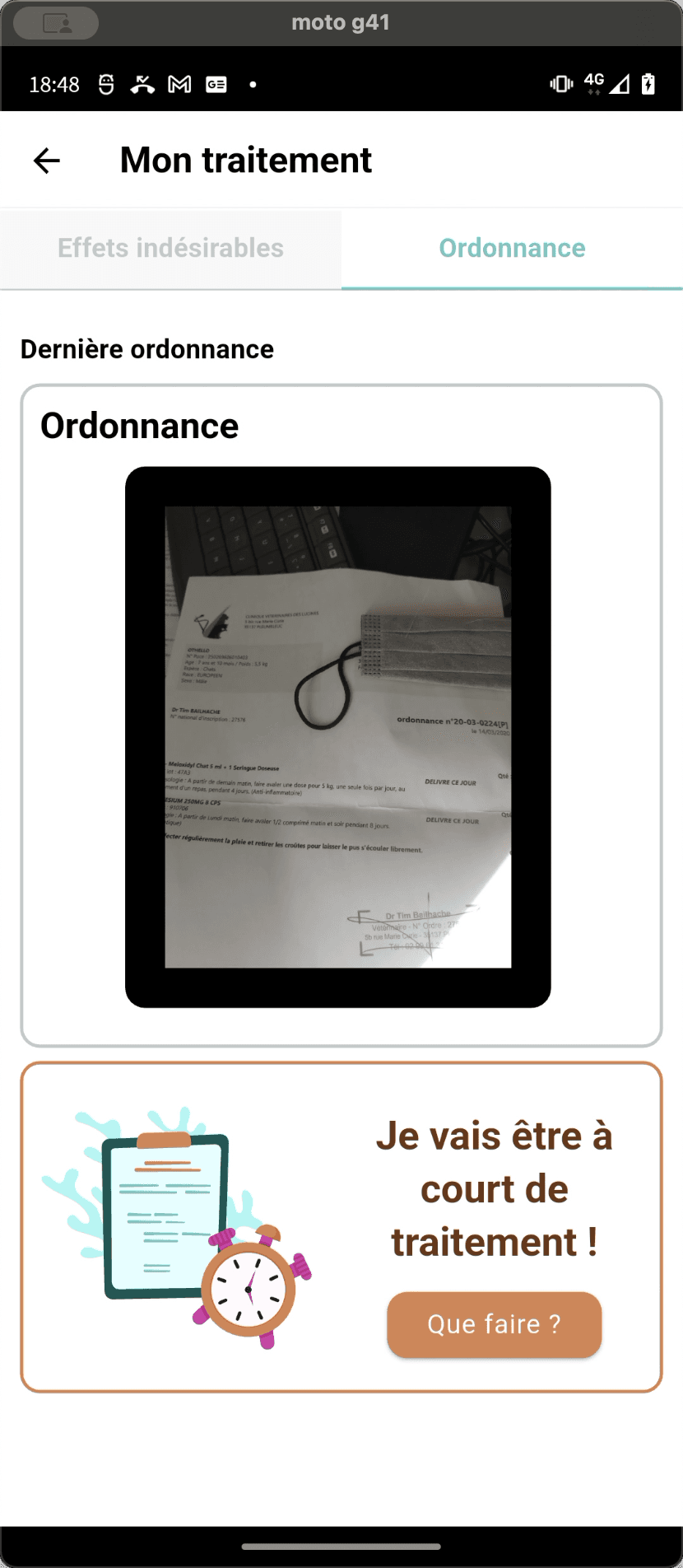 Step #33: Cliquez sur "Que faire?".