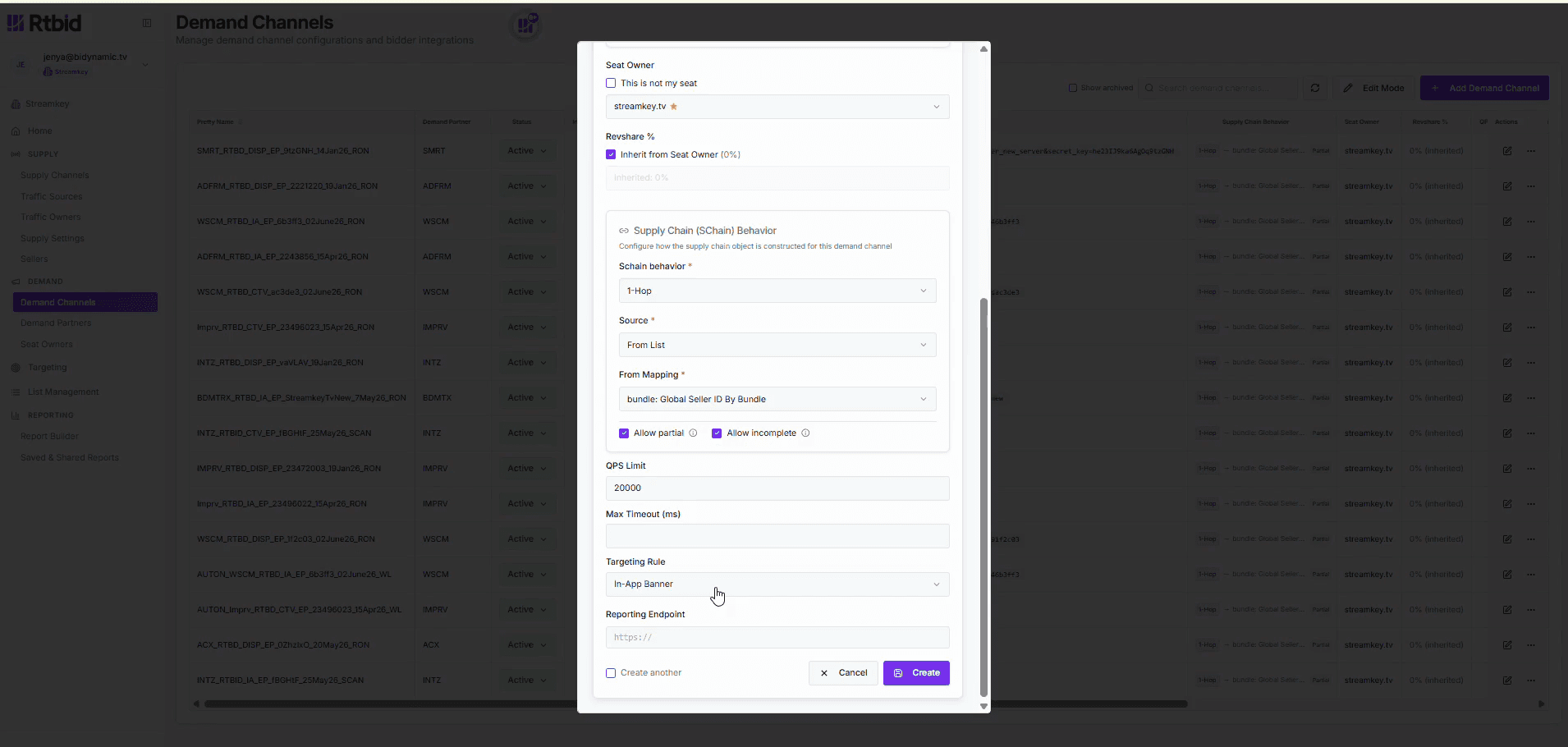 Step #13: Click the Targeting Rule dropdown menu inside the configuration modal.