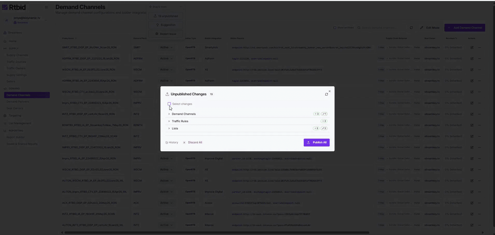 Step #24: Check the box next to the pending updates to select them for publishing.