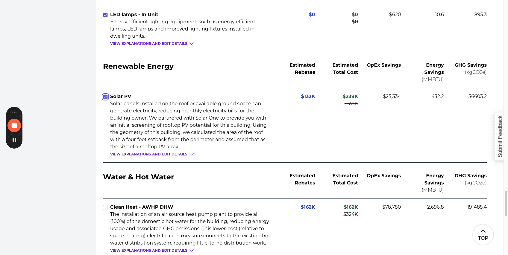 Step #15: Click "Solar PV"