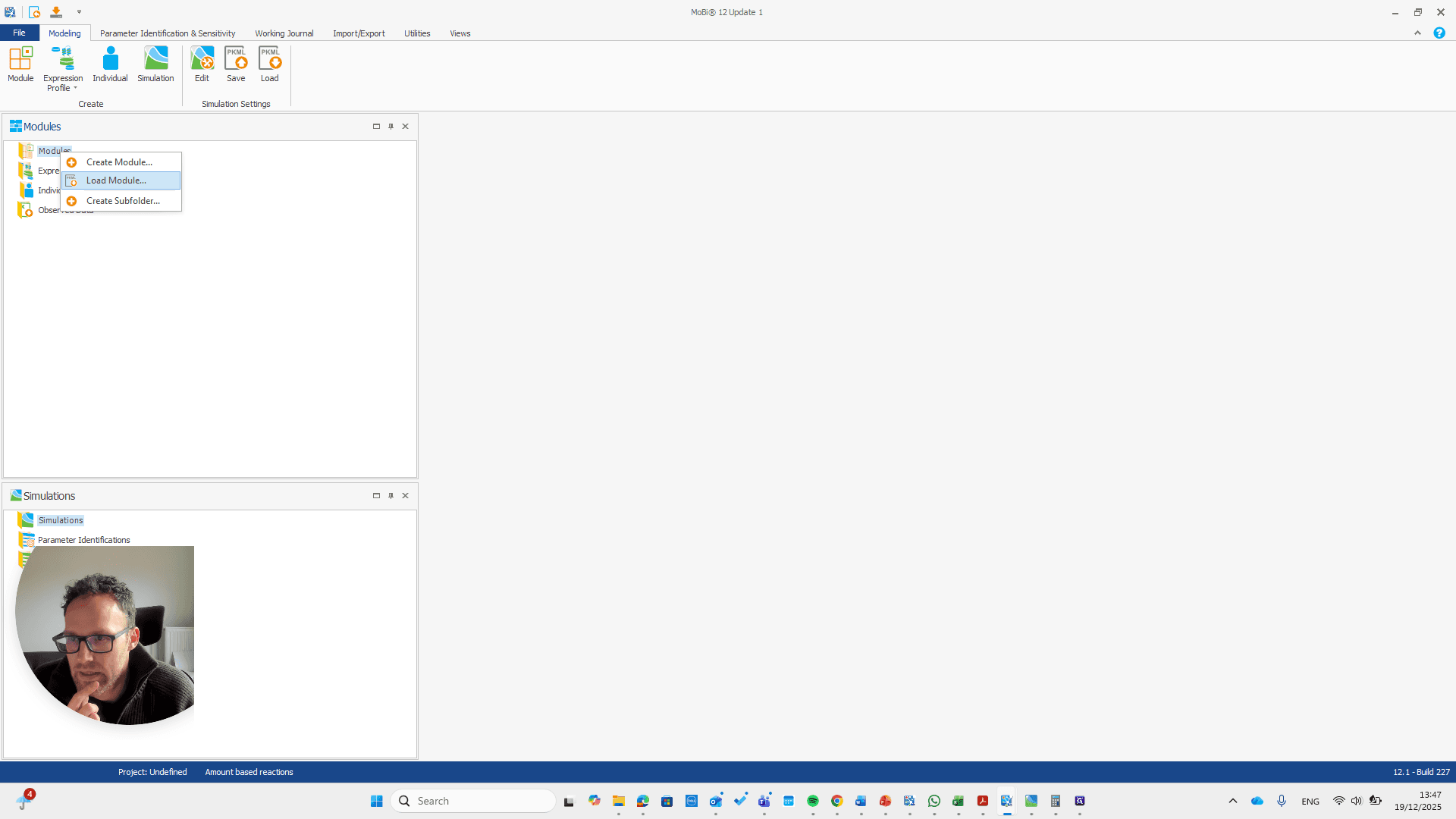 Step #26: Click on "Load Modules..."