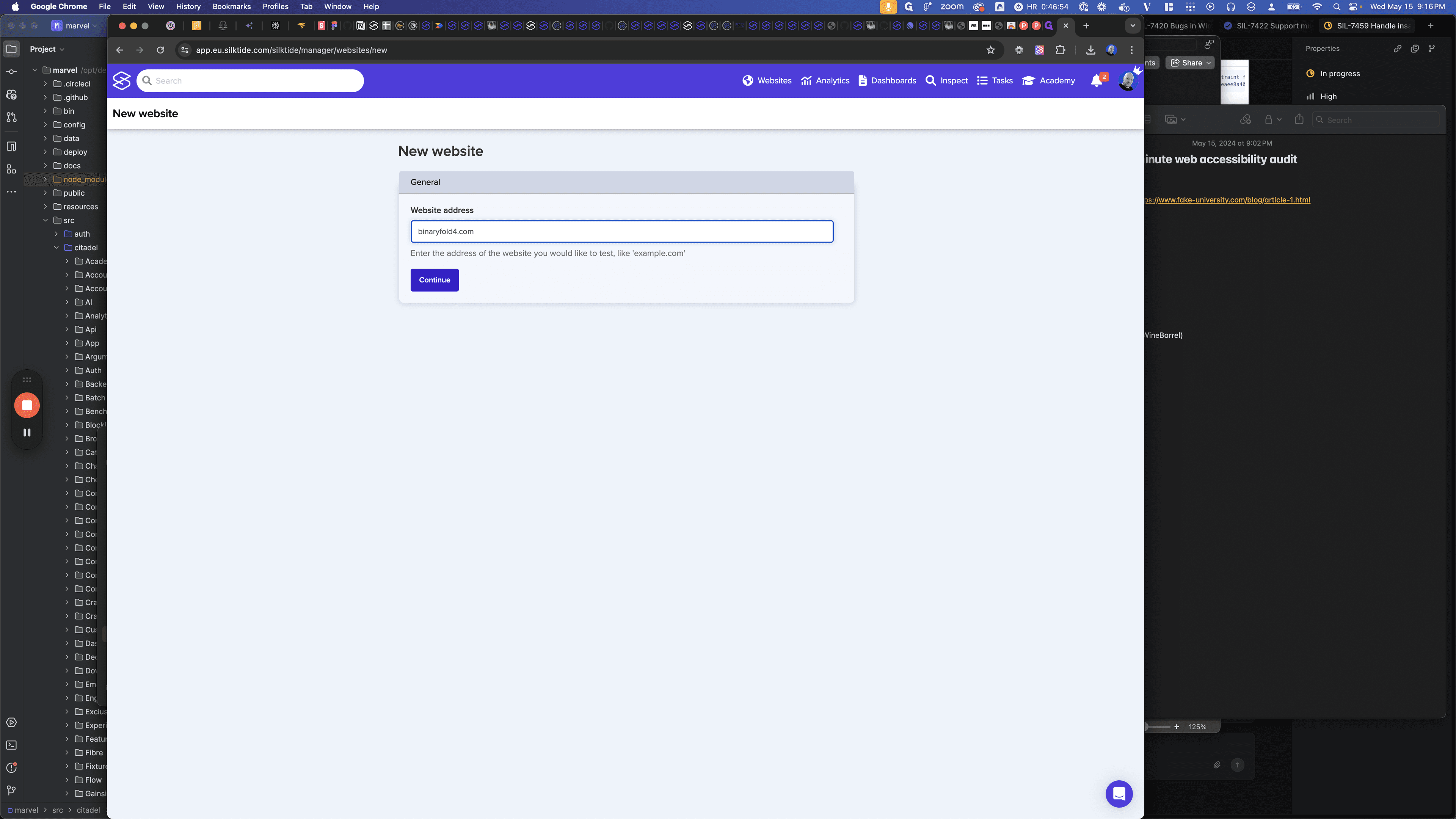 Step #2: Click "Continue"