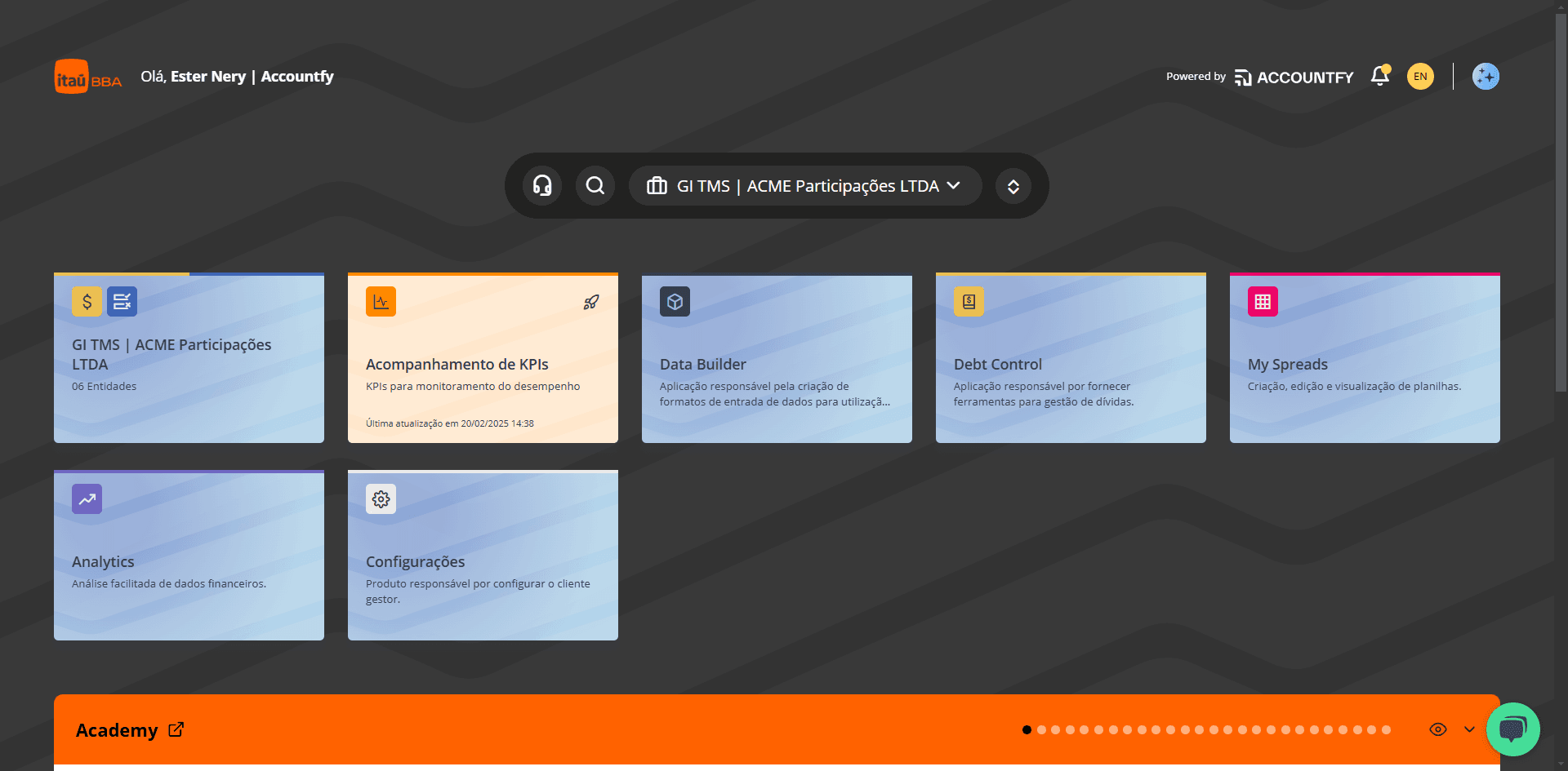 Step #34: E verifique se o My Apps publicado está disponível na tela inicial da plataforma: