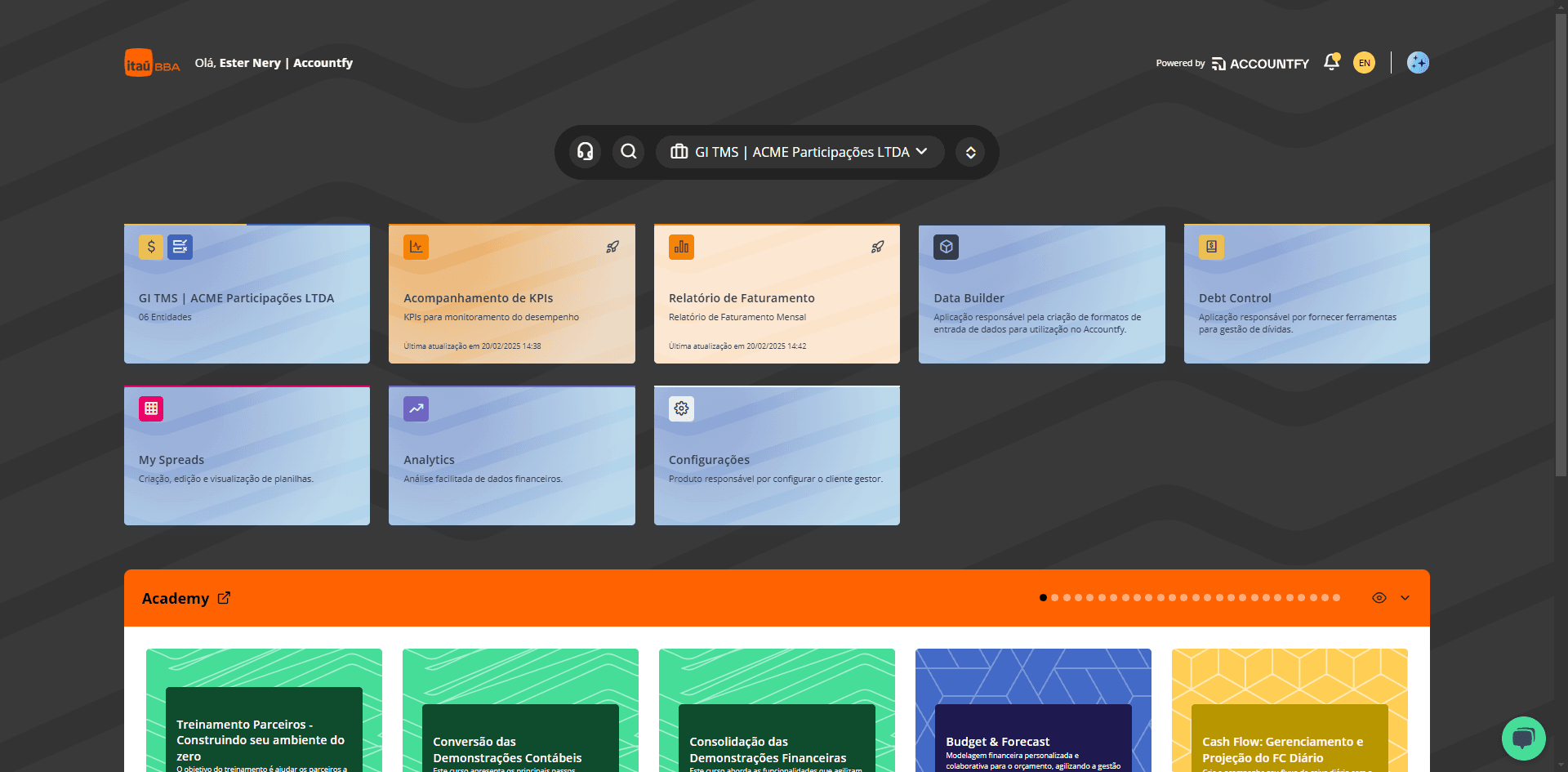 Step #41: Após publicar, acesse a tela inicial para verificar se está disponível:
