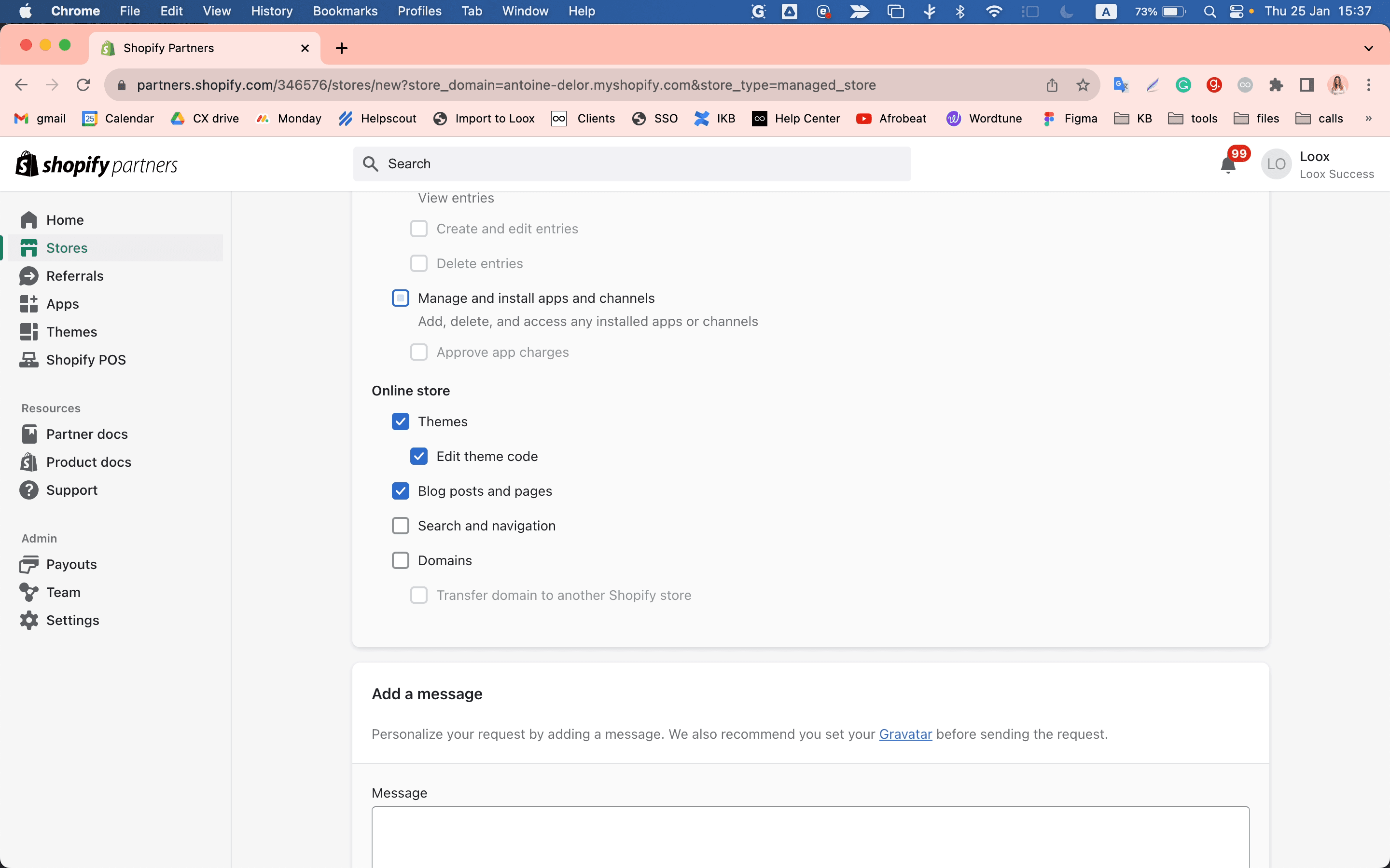 Step #18: Click "Manage and install apps and"