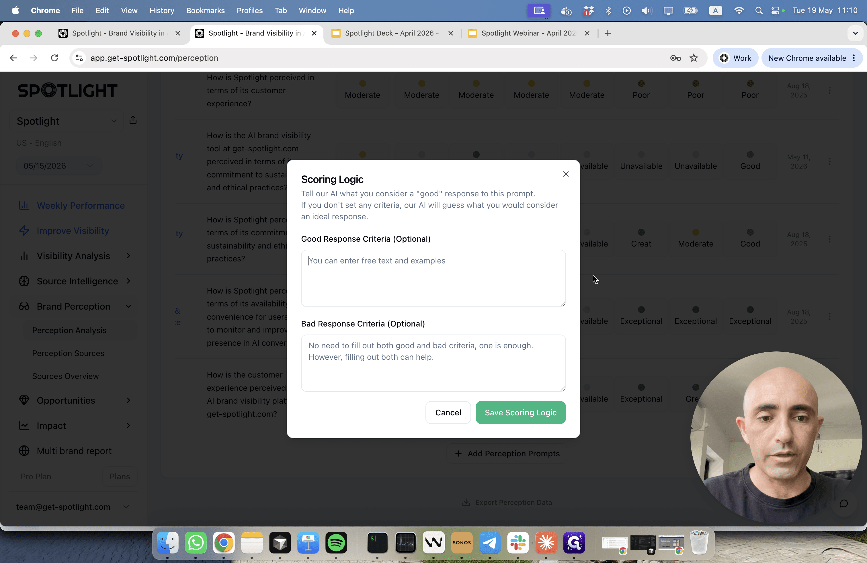 Step #17: Provide explicit instructions on what details qualify the AI's response as "good" or "bad" for that query.