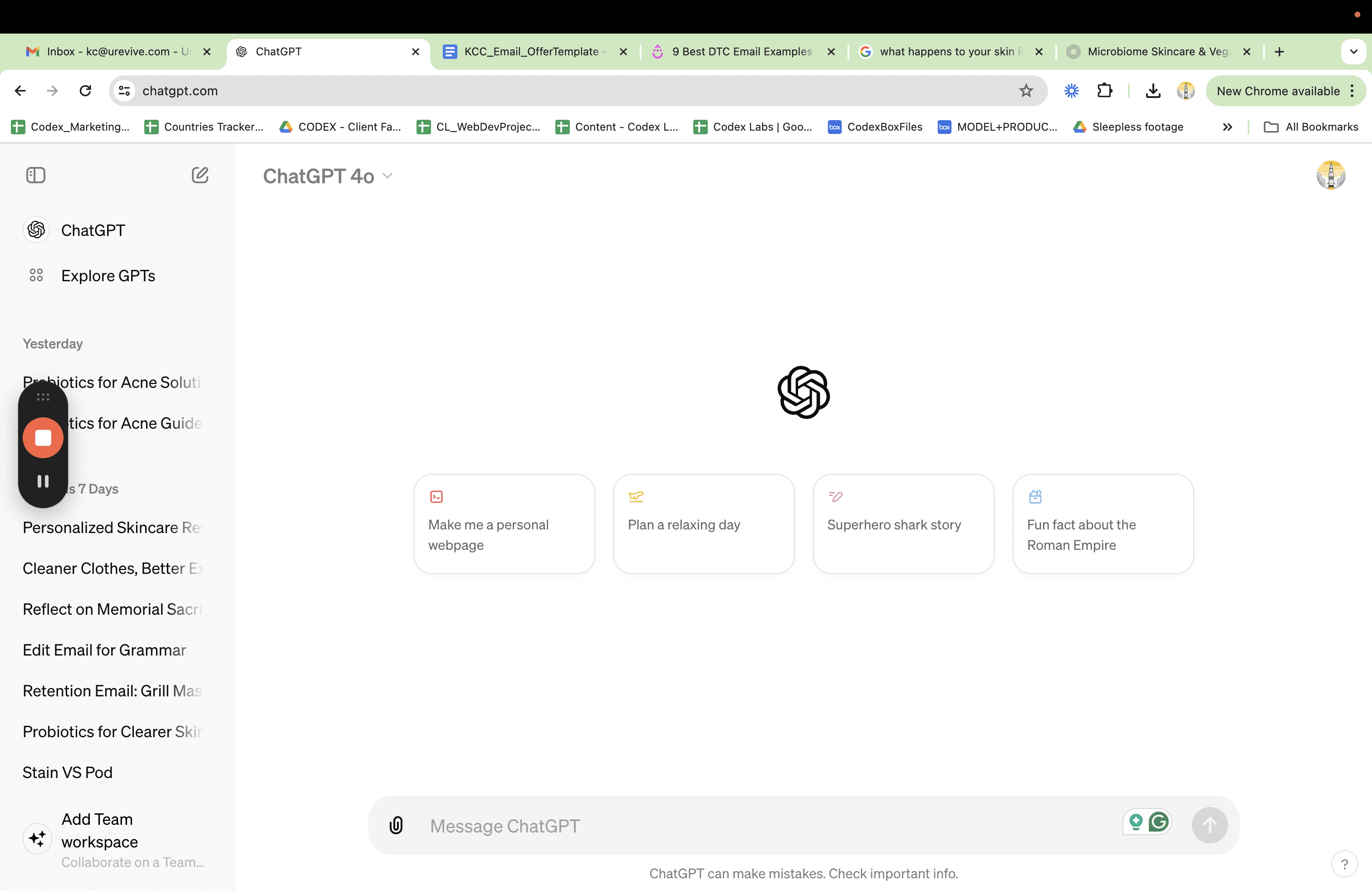 Step #8: Paste into ChatGpt