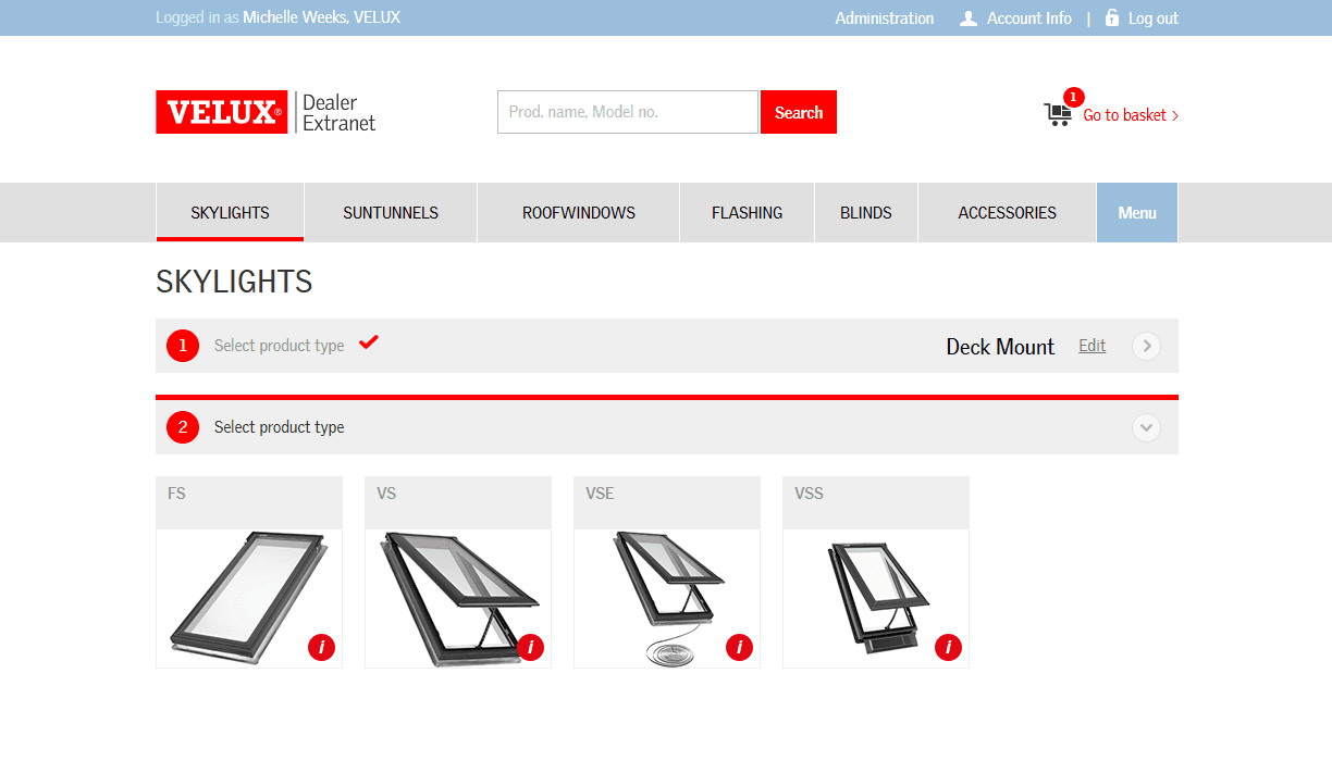 Step #7: Select the model FS.