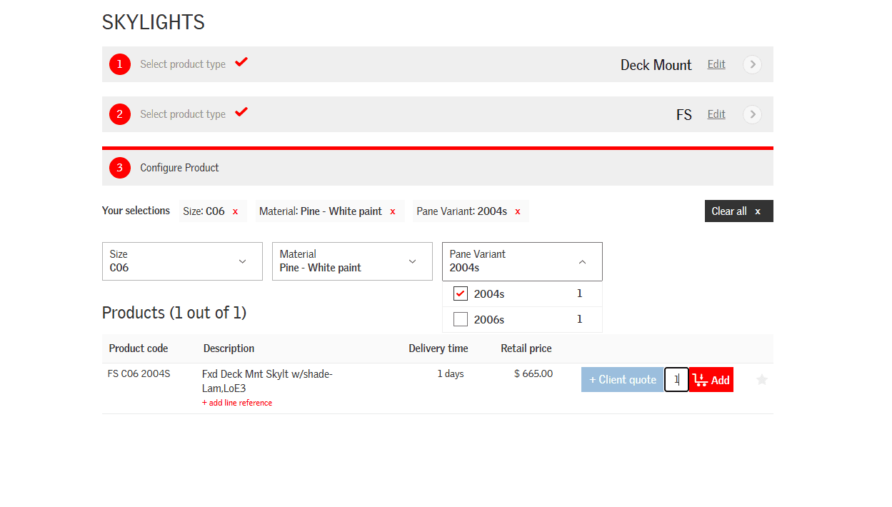 Step #11: On this screen you can change the quantity if needed and then Add to the basket.