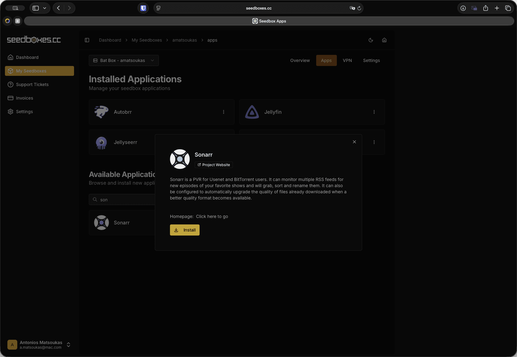 Step #6: Click on "Install"