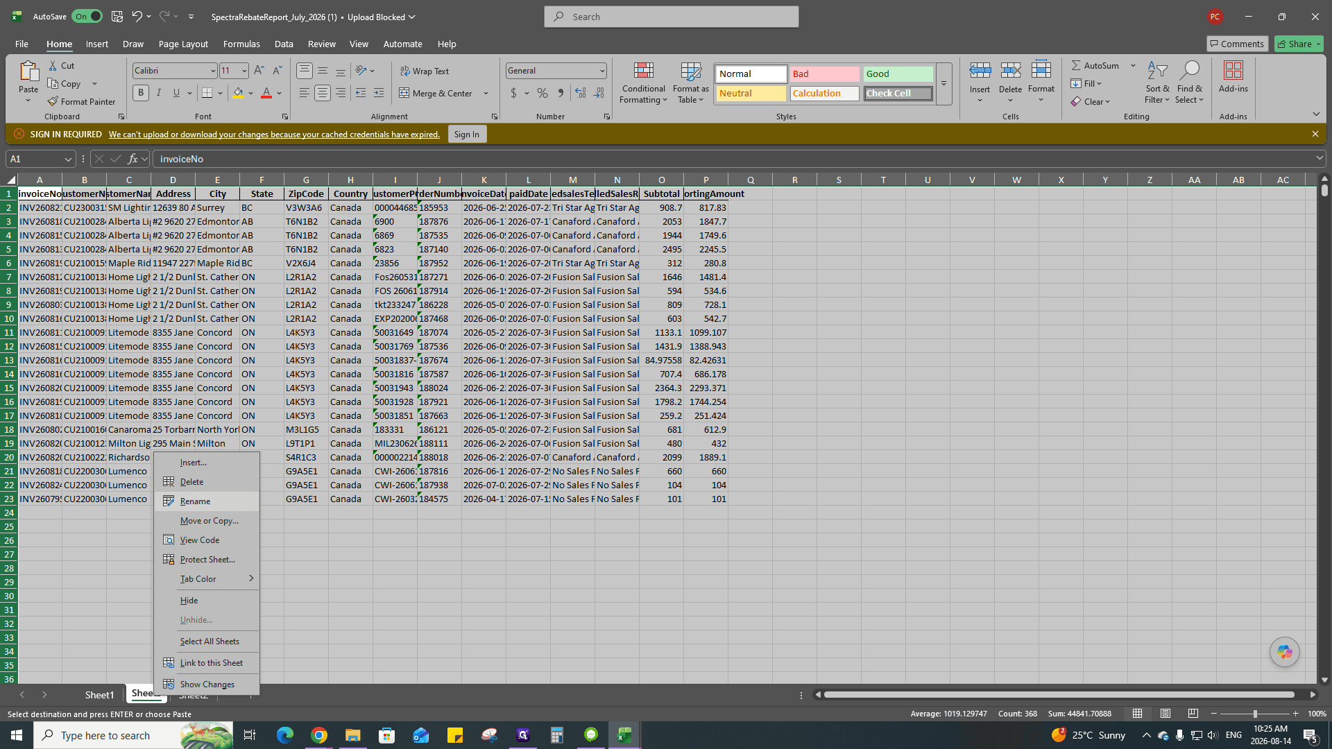 Step #38: Right-click the new sheet tab and click Rename.