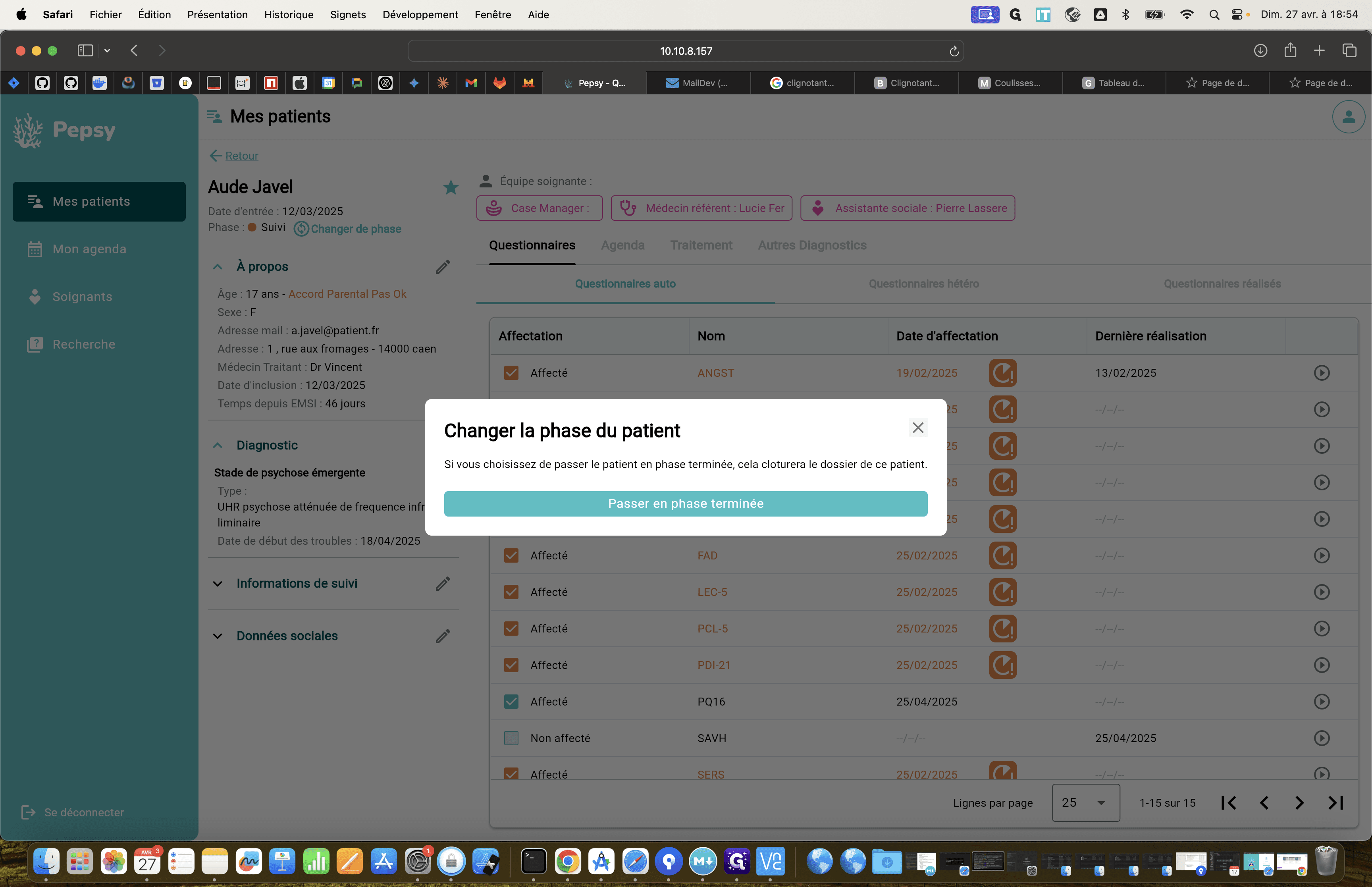 Step #34: Pour annuler, cliquez sur "x".