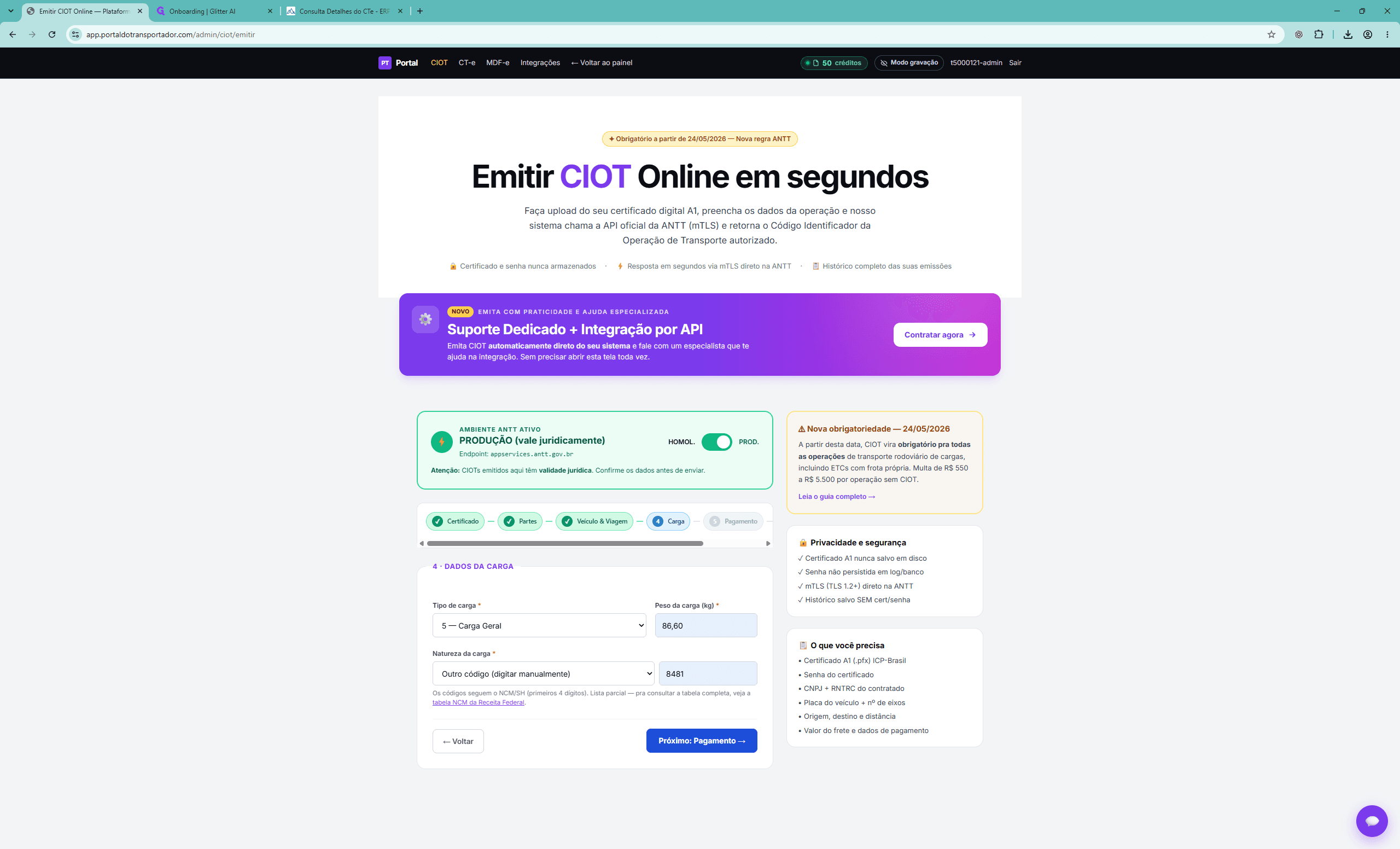 Step #26: Clique no botão Próximo: Pagamento →.