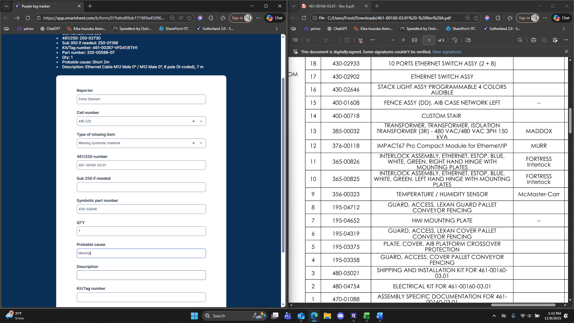 Step #15: Click "Description"