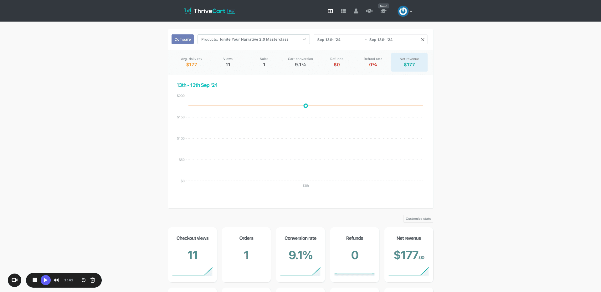 Step #60: Repeat with Storypro (or the product you are tracking)