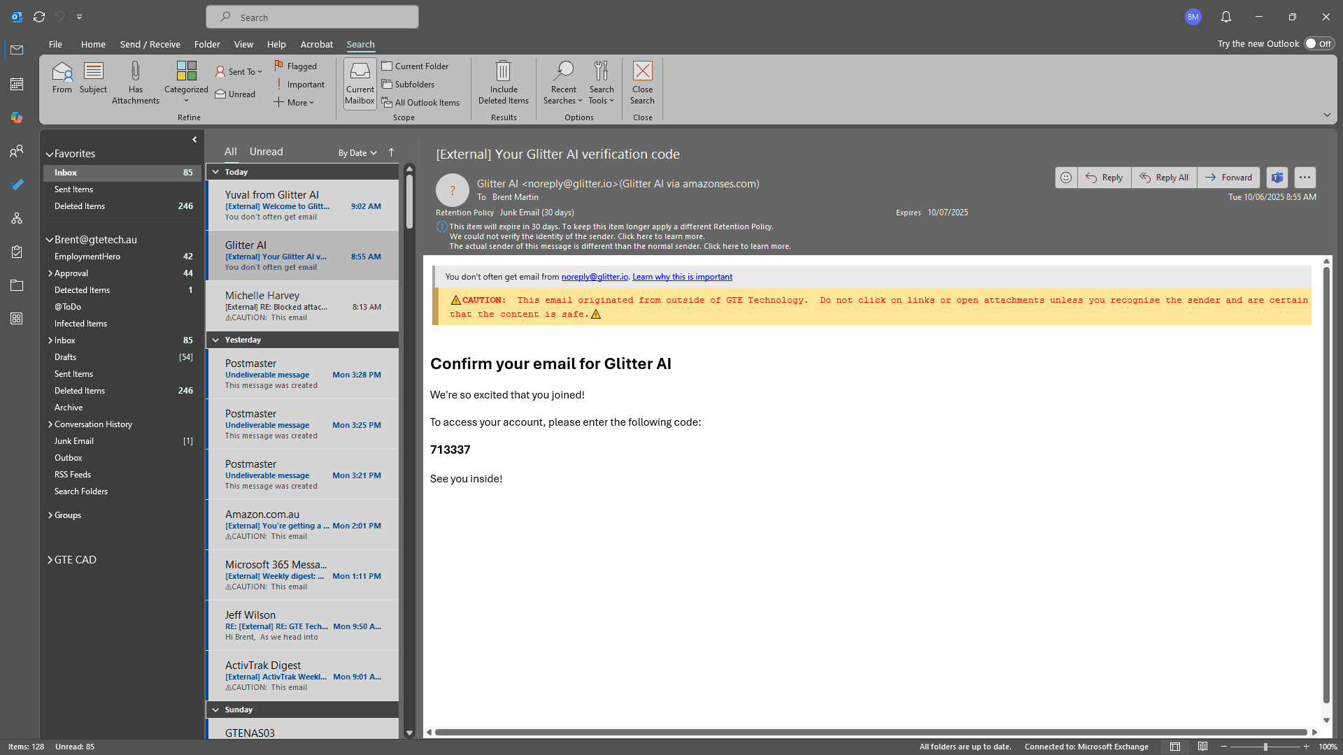 Step #1: Click on "File"