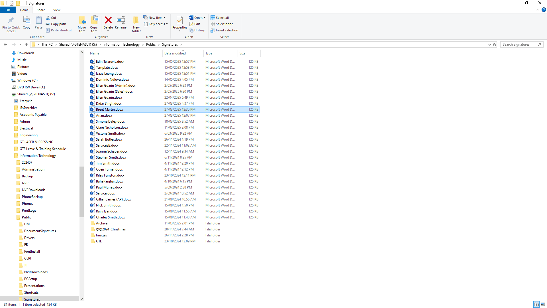 Step #10: Double-click on your signature file.