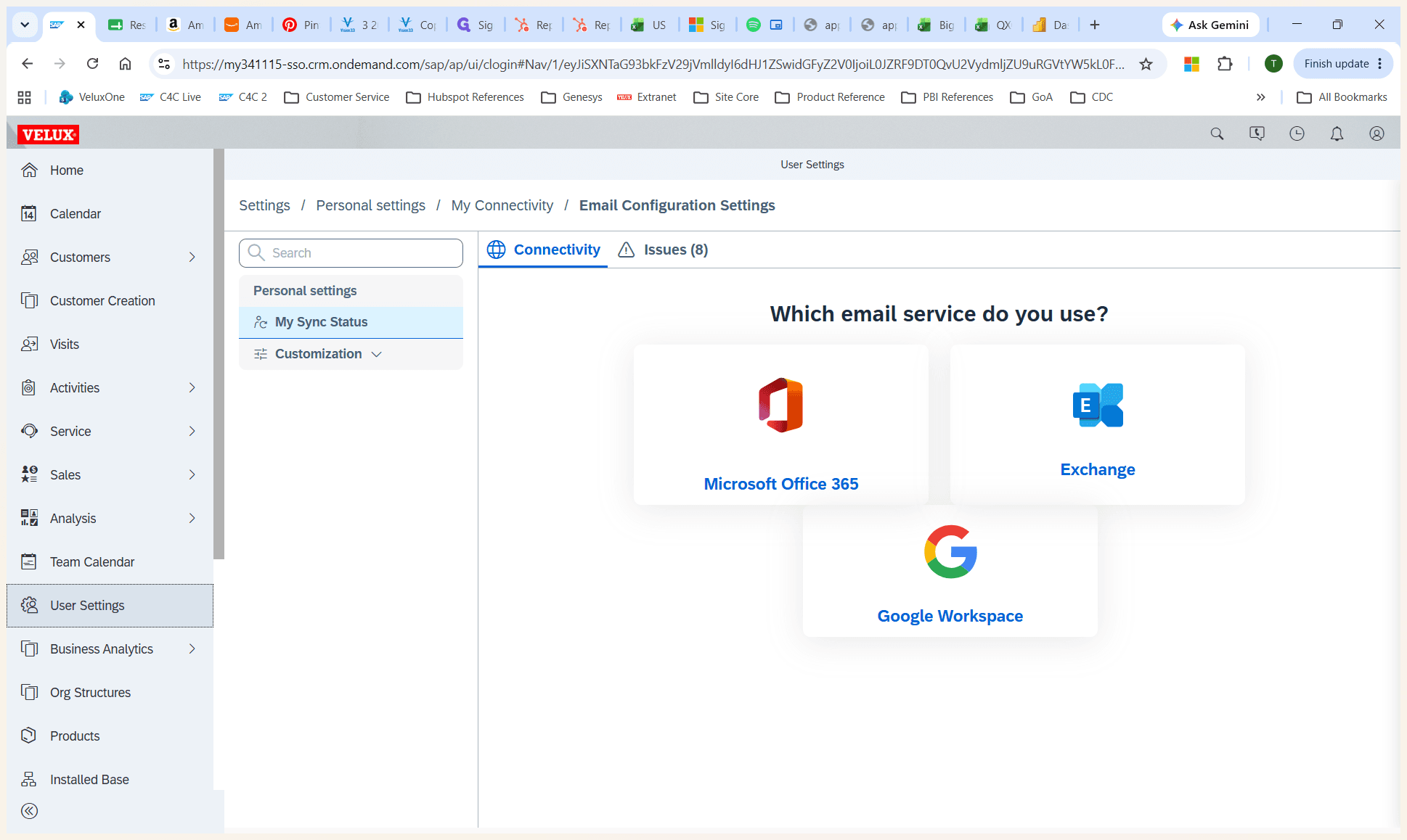 Step #3: Select Microsoft Office 365 from the list of available email service providers.