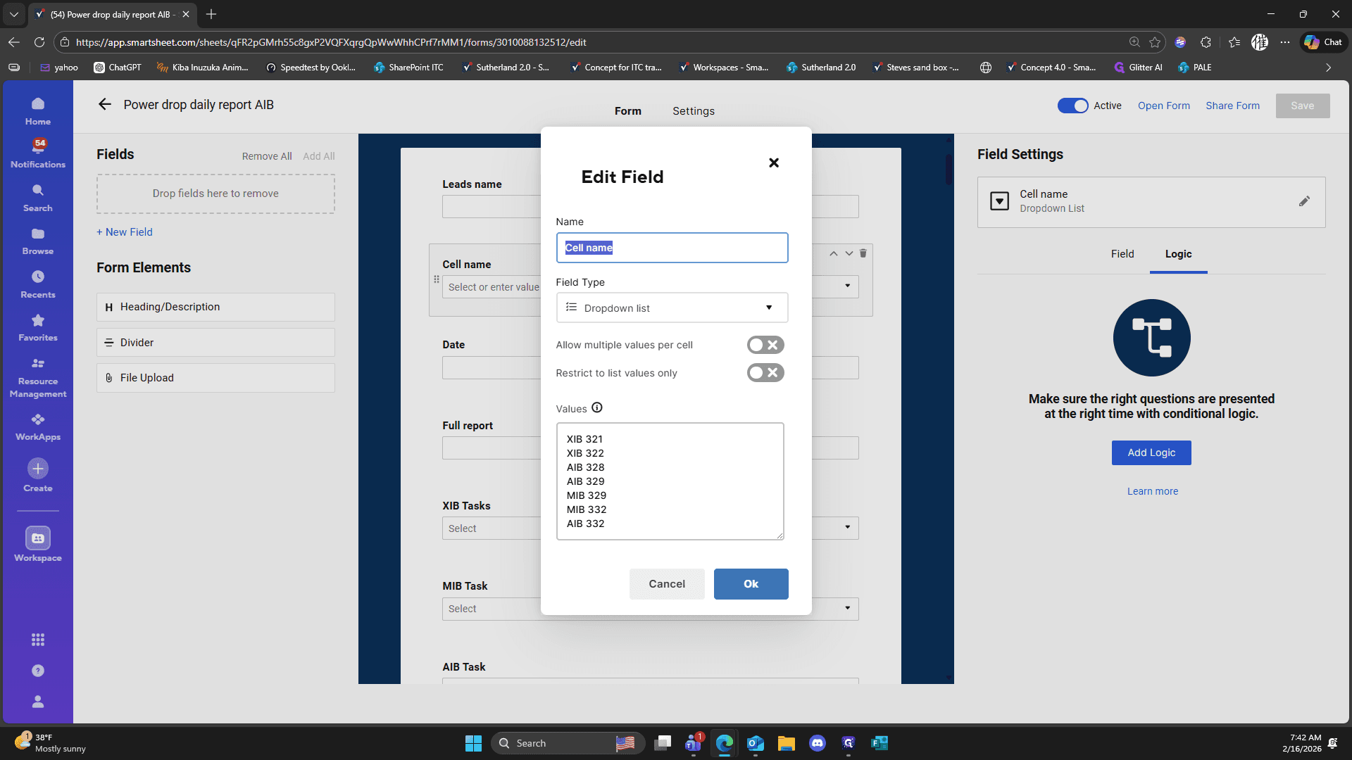Step #263: Drag "AIB 329"