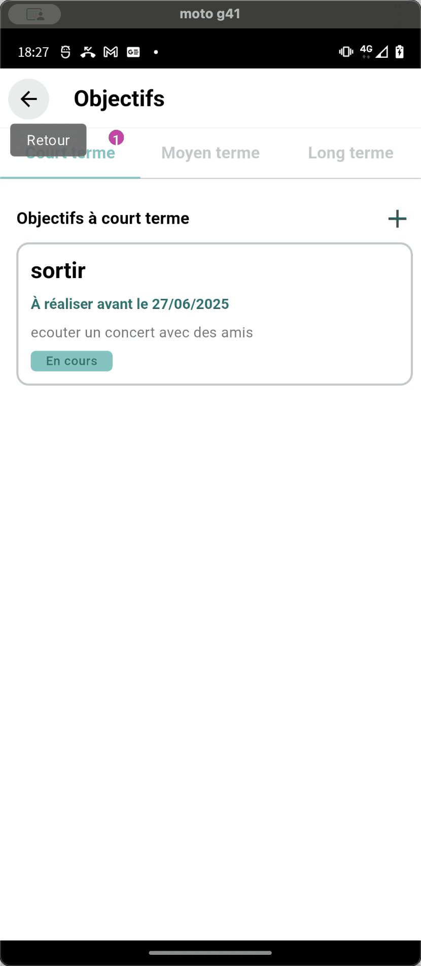 Step #31: Cliquez sur "←" pour retourner à la page d'accueil.