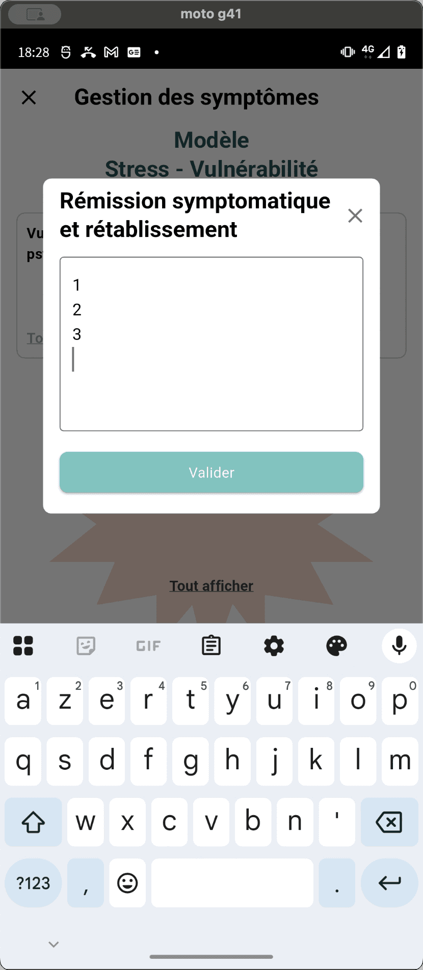 Step #38: Cliquez sur "Valider" une fois la zone complétée.
