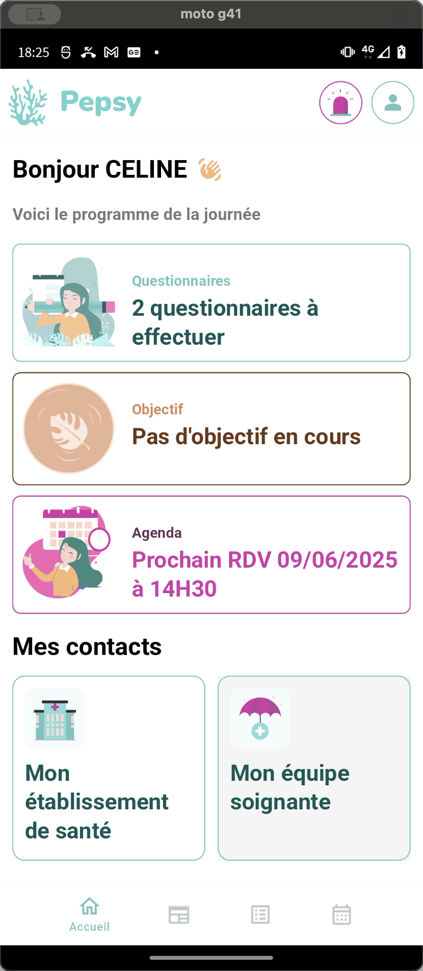 Step #2: Cliquez sur le bouton d'activation du plan d'urgence en haut à droite.