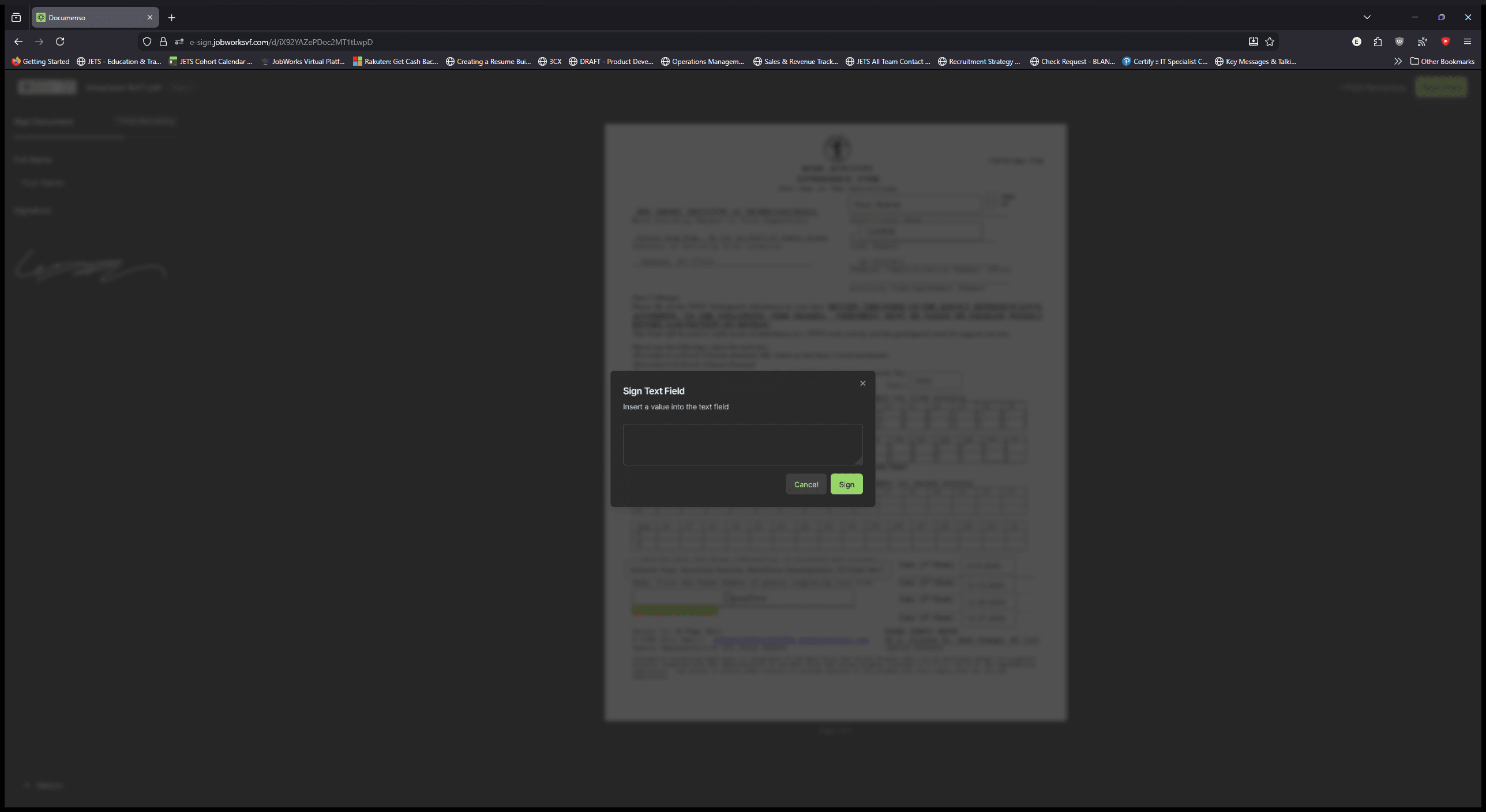 Step #9: Click on the next field