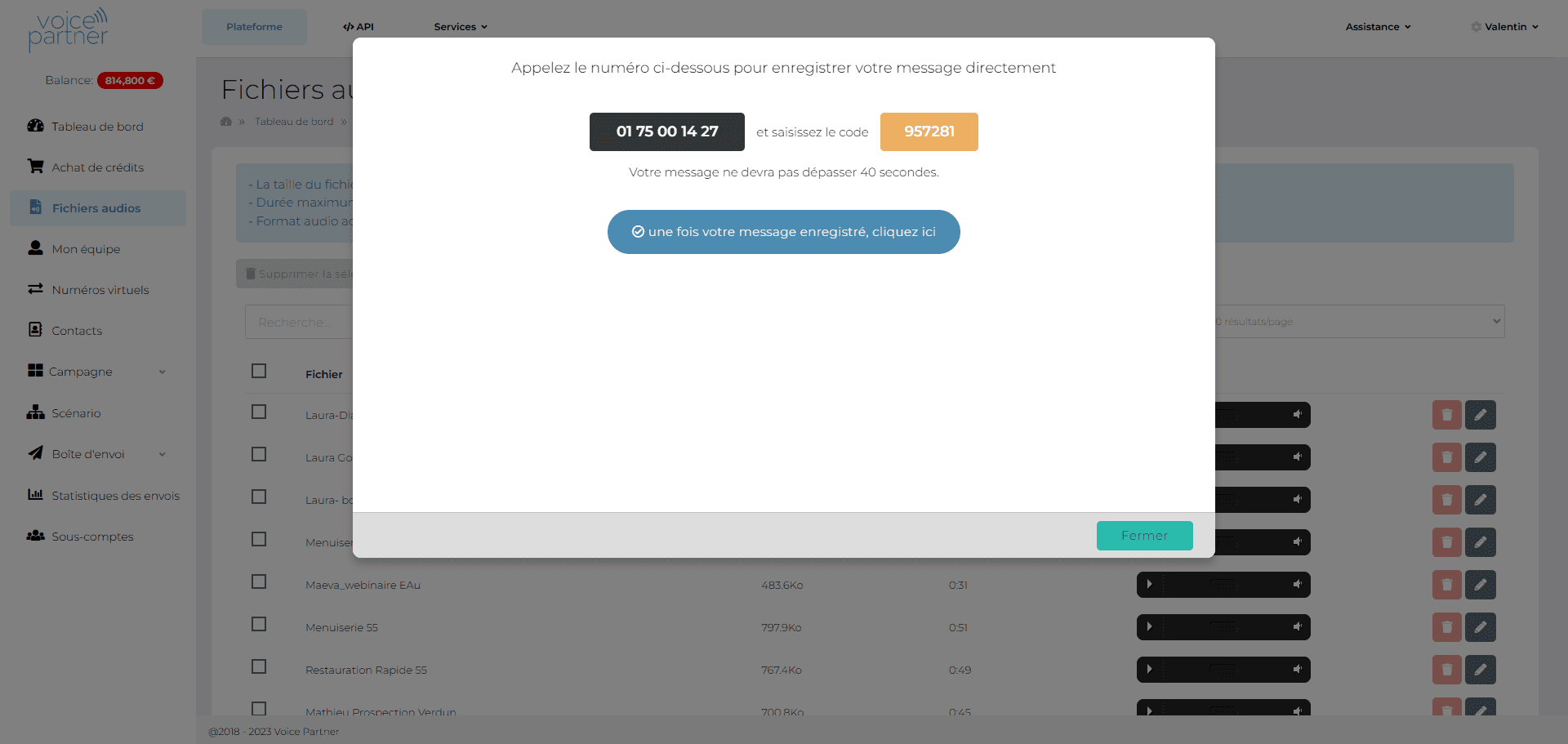Step #4: Cliquez sur "Fermer"