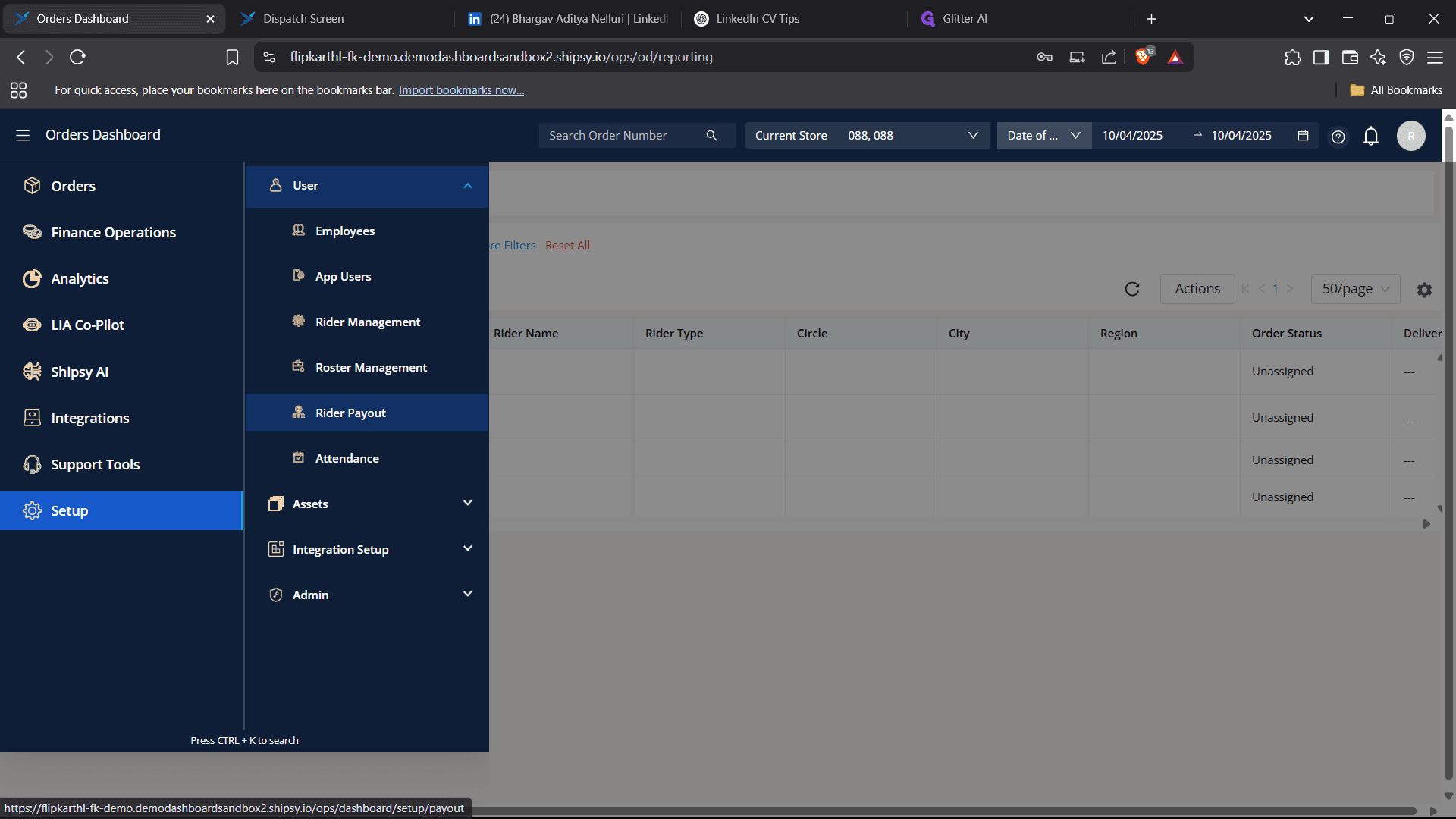 Step #4: to add the specific payment for any unexpected situations.