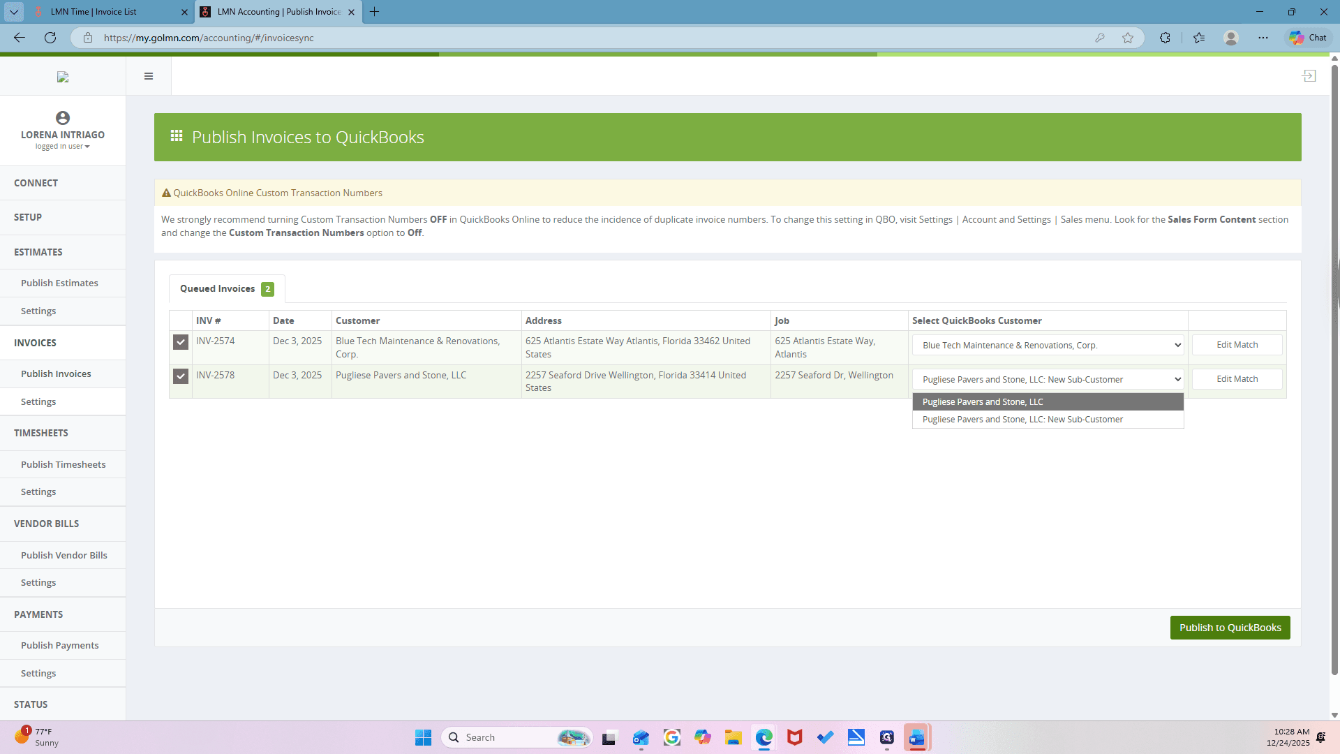 Step #32: Click on "LLC"