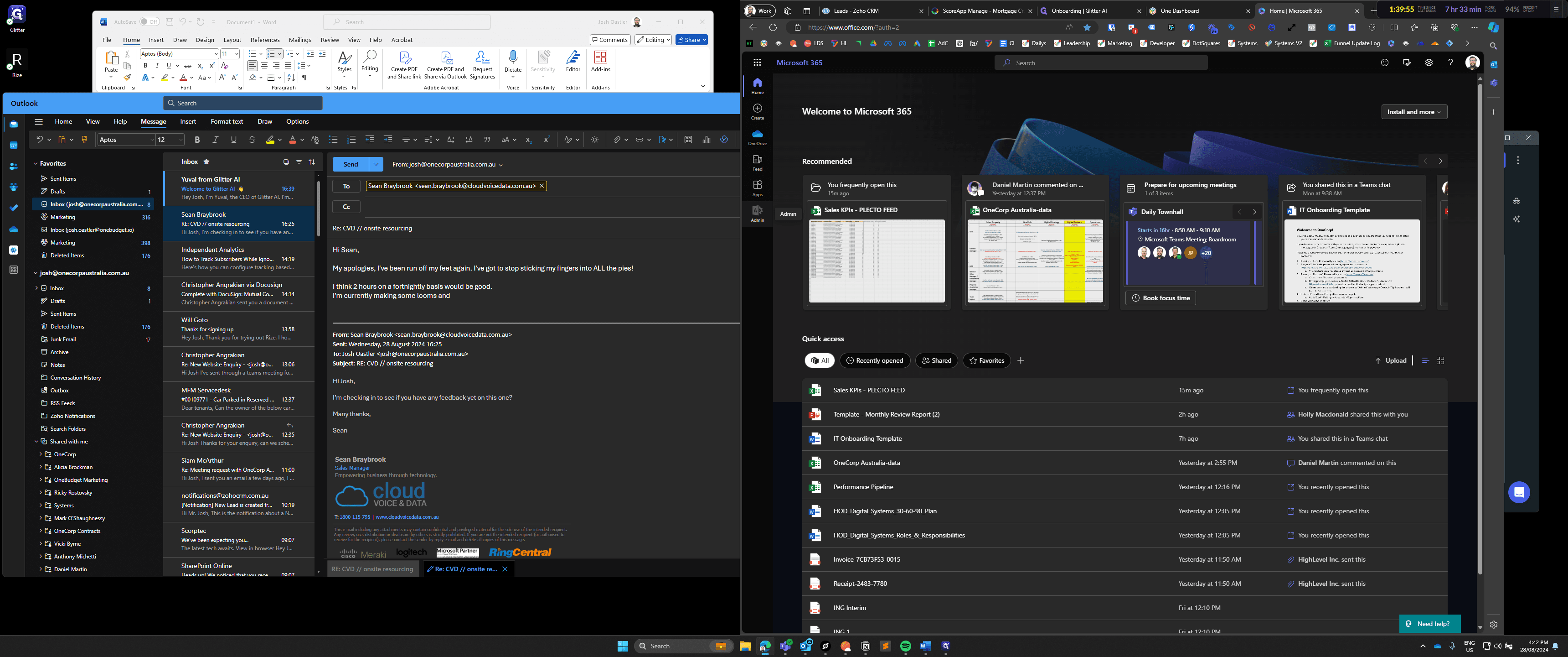 Step #3: Click on "Admin"