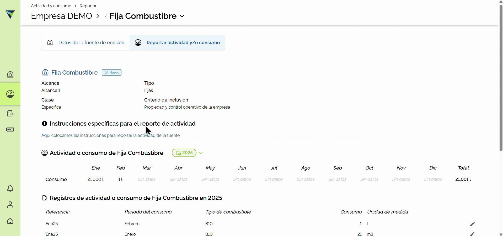 Step #10: Haz clic en Datos de la fuente de emisión