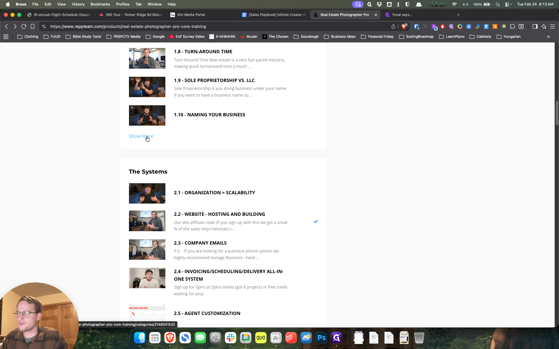 Step #6: Click on "More"