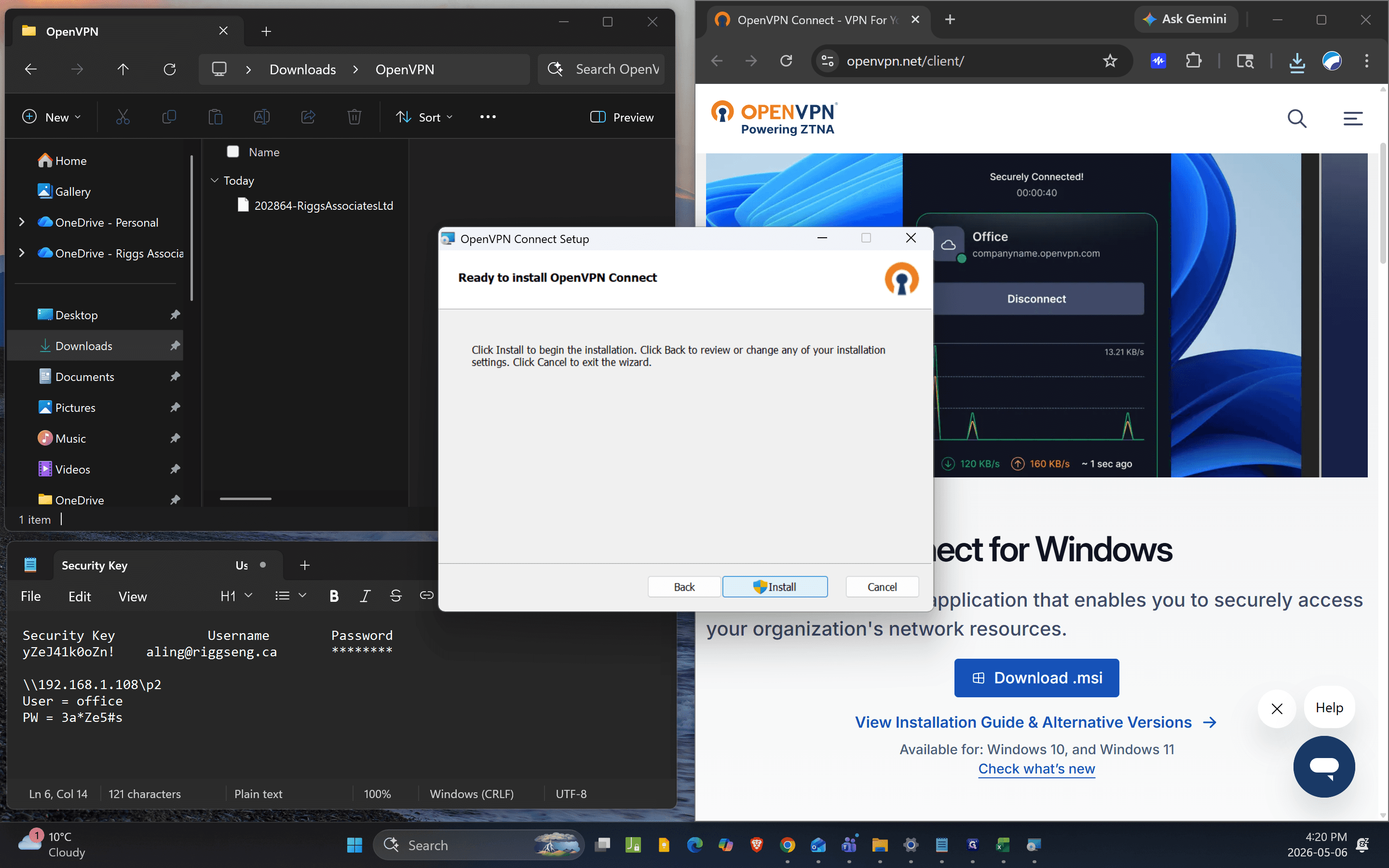 Step #6: Click Install to begin the installation process.