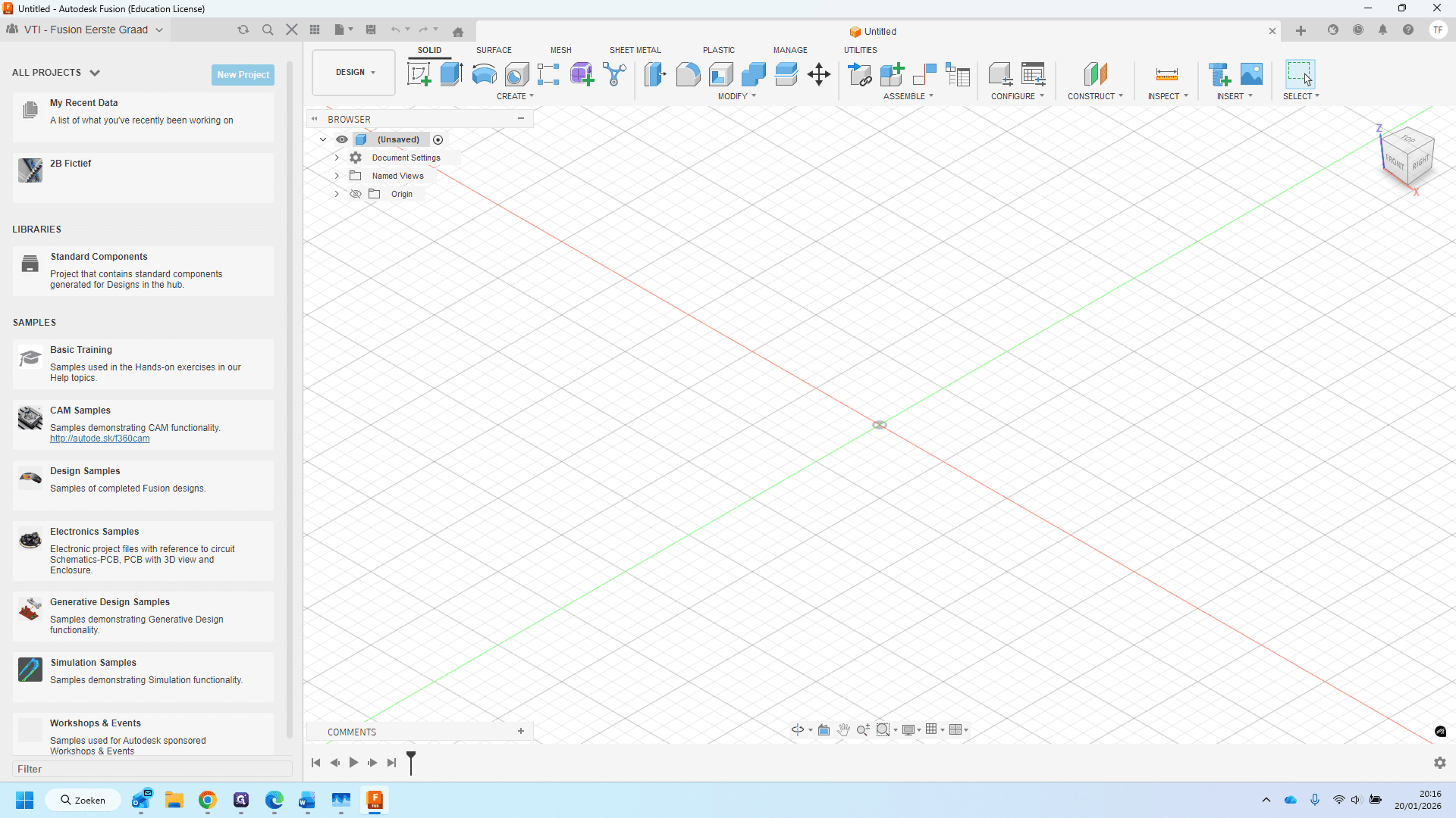 Step #12: Klik op "VTI - Fusion Eerste Graad ✓"