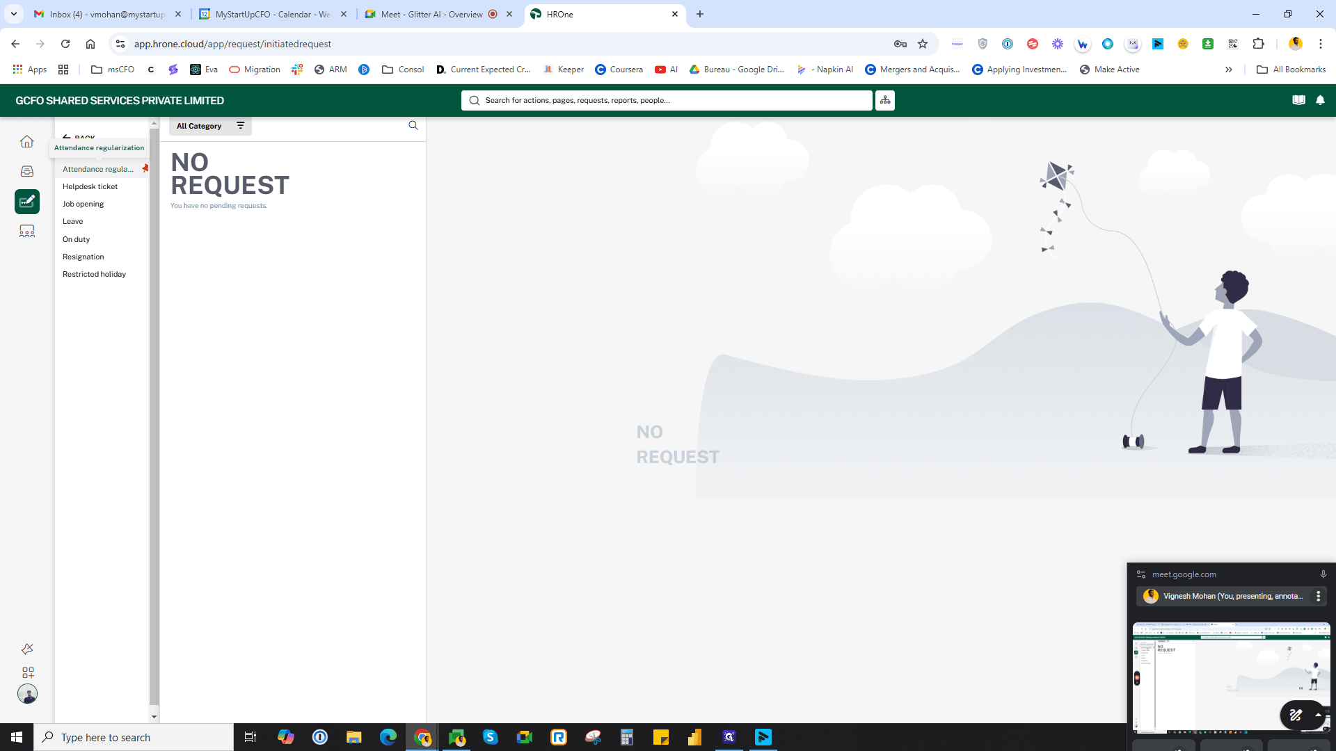 Step #14: Click on "Attendance regula"