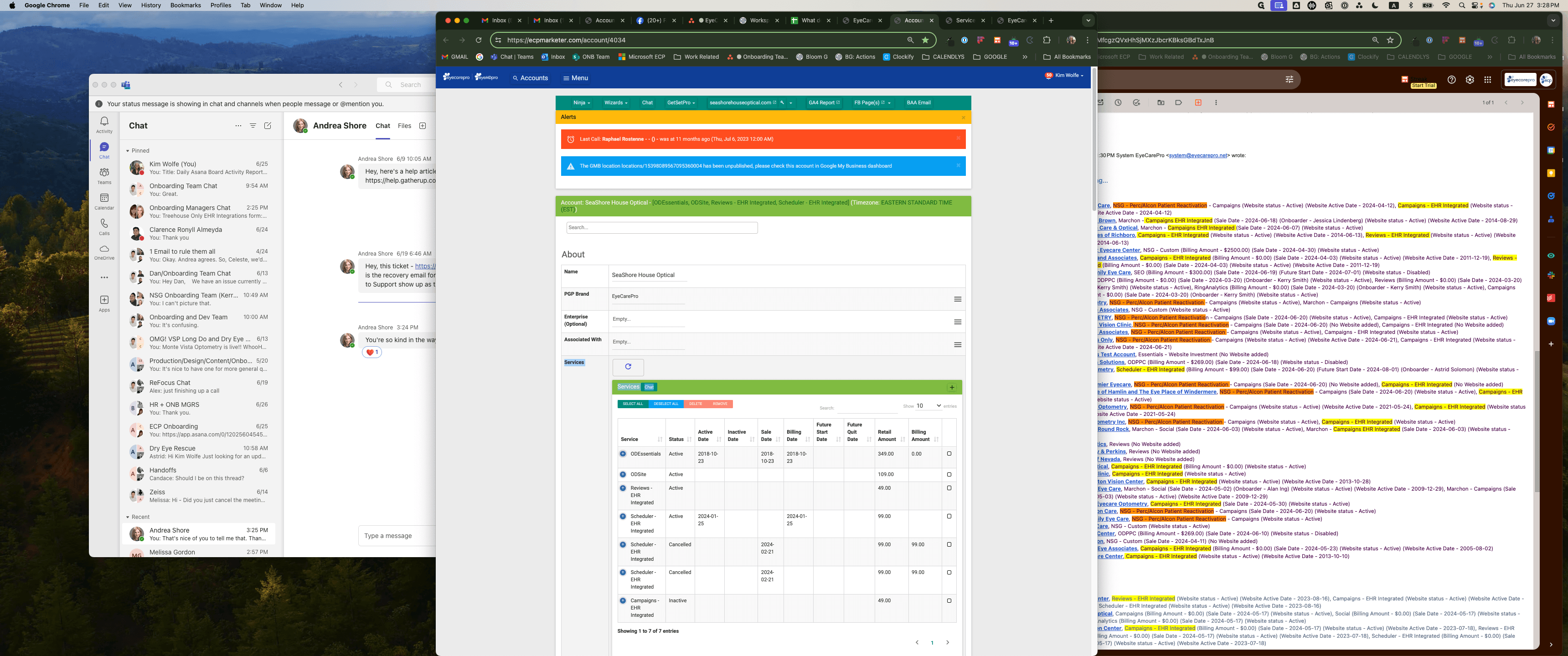 Step #2: Click + to add service.