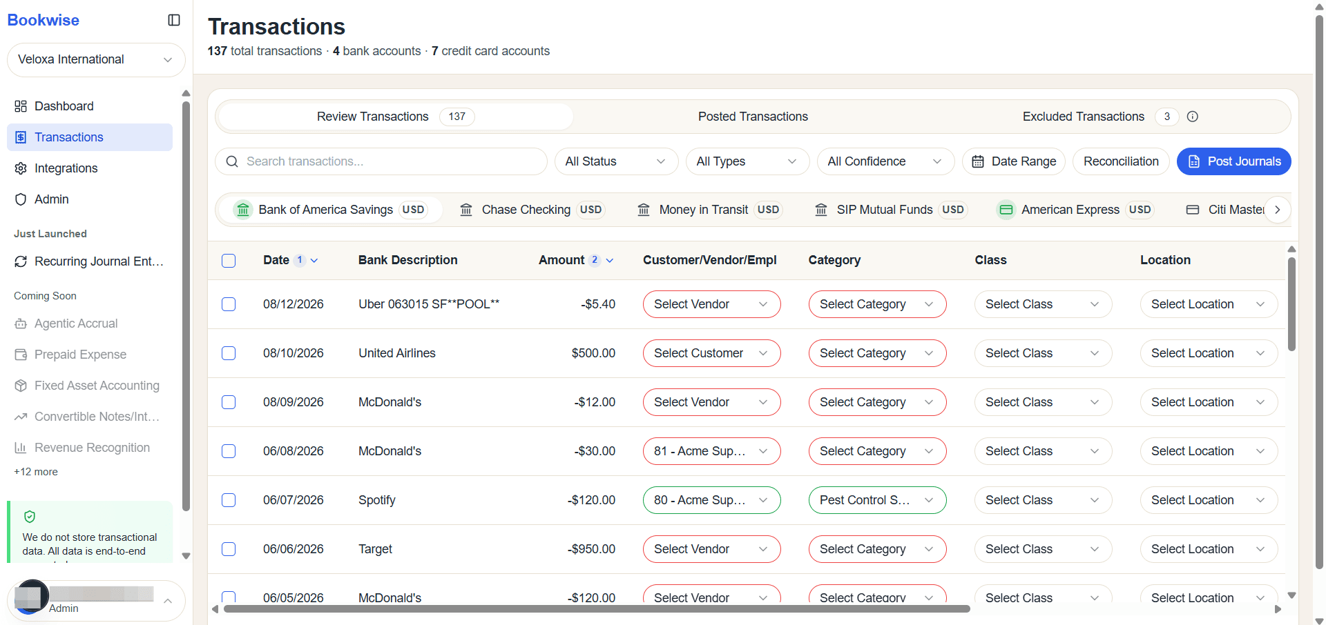 Step #2: Click on Amount