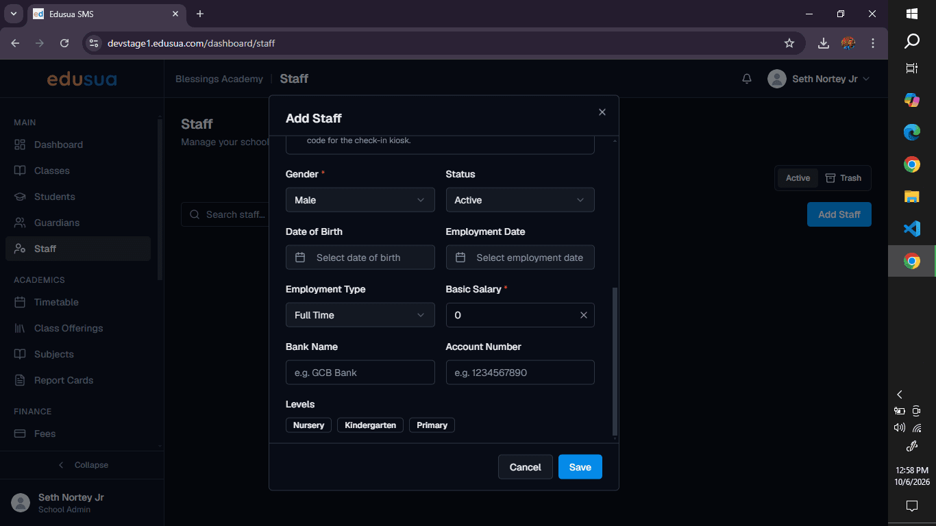 Step #8: Click Save.