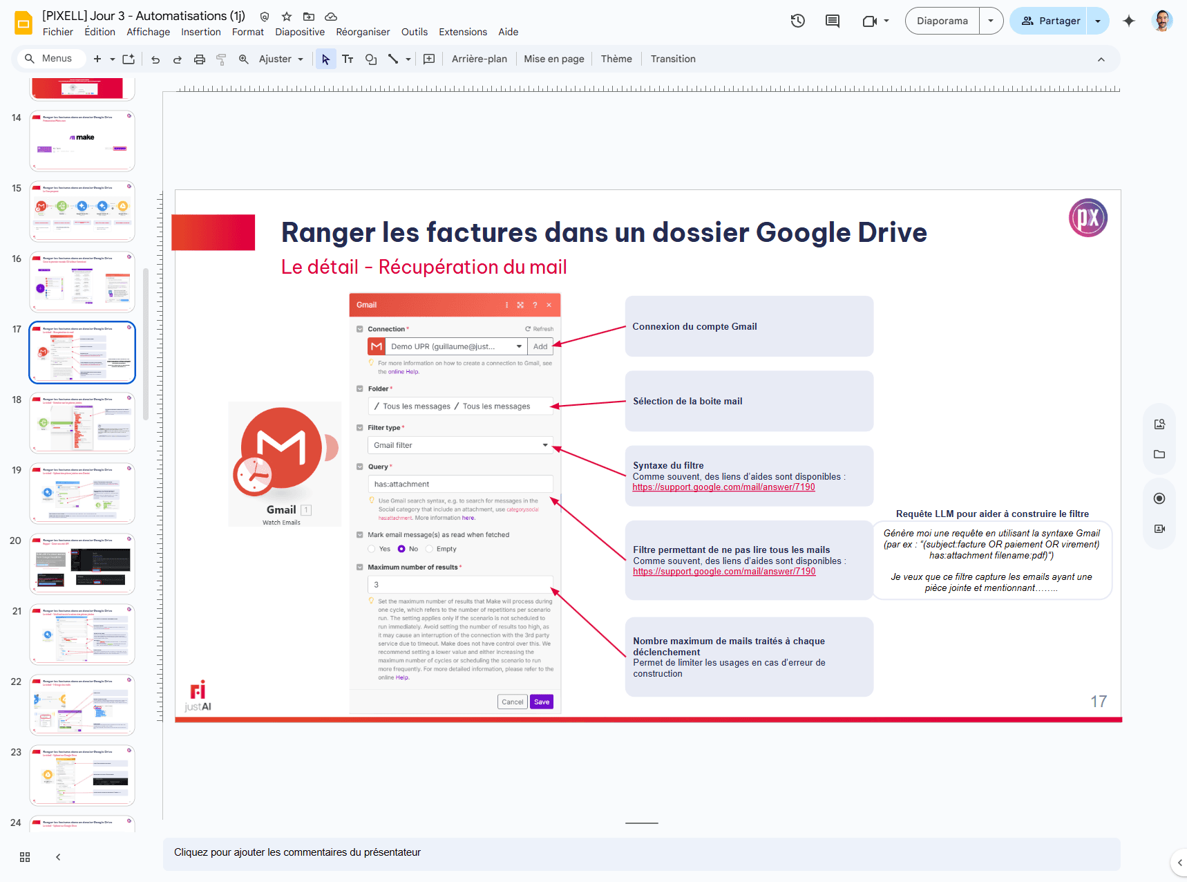 Step #111: Cliquez ici
