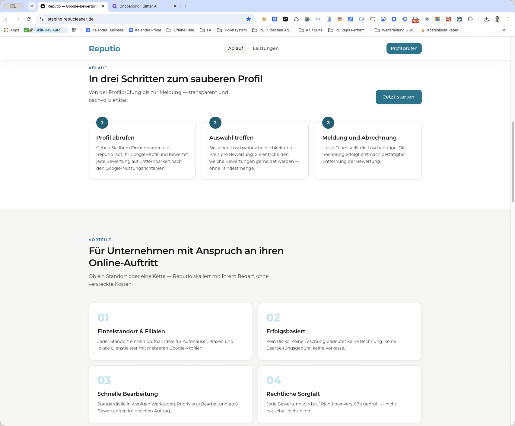 Step #5: Klicken Sie auf Ablauf aus unmittelbarer Nähe der Sektion, um die Genauigkeit des Ankers zu verifizieren.