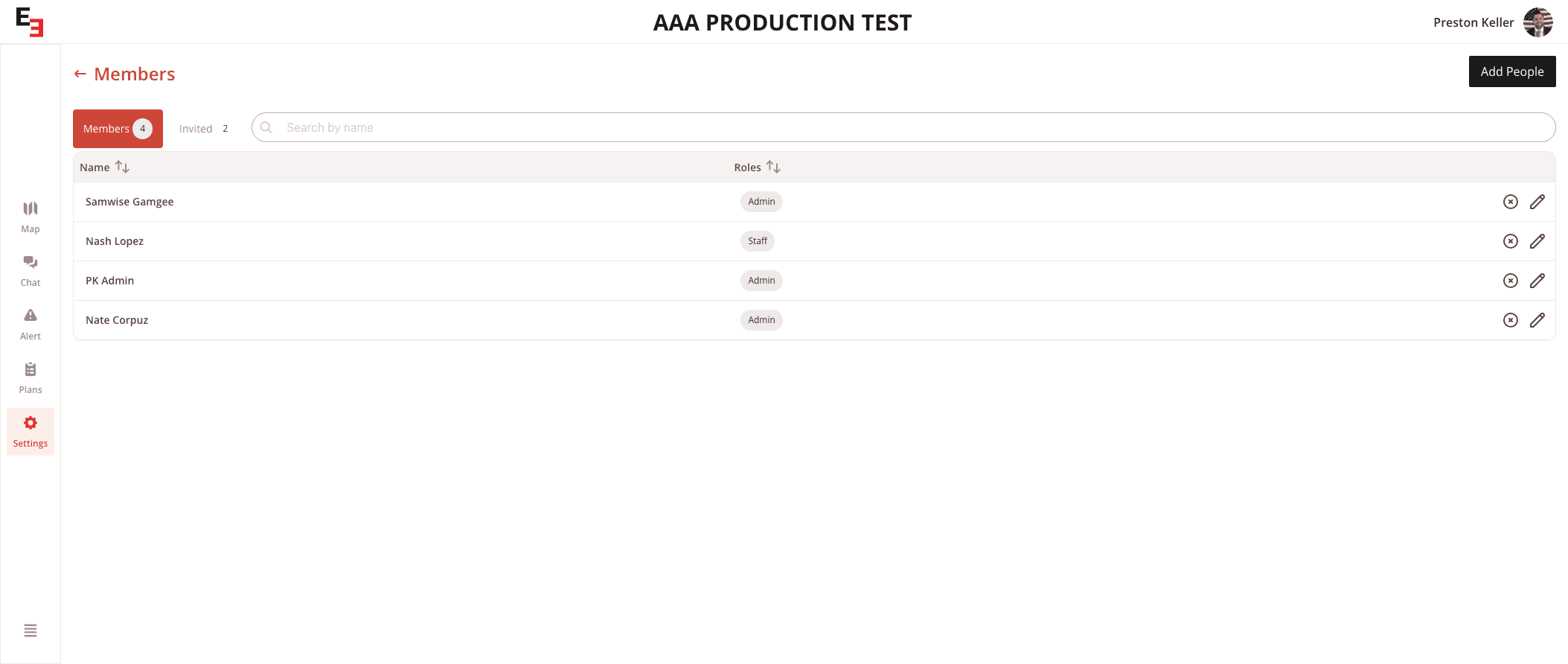 Step #5: Click on "Add People"