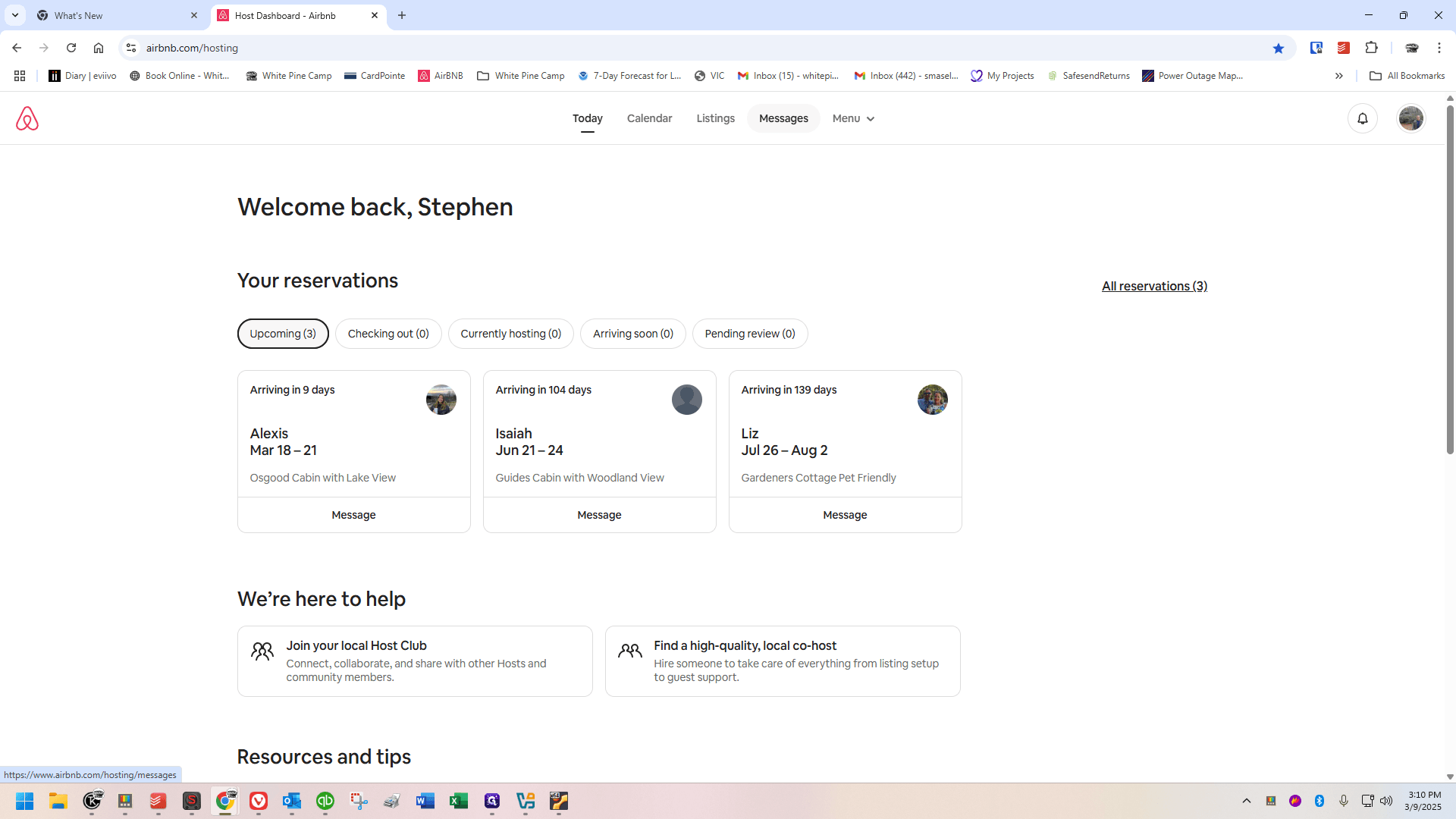 Step #8: Click on "Messages"