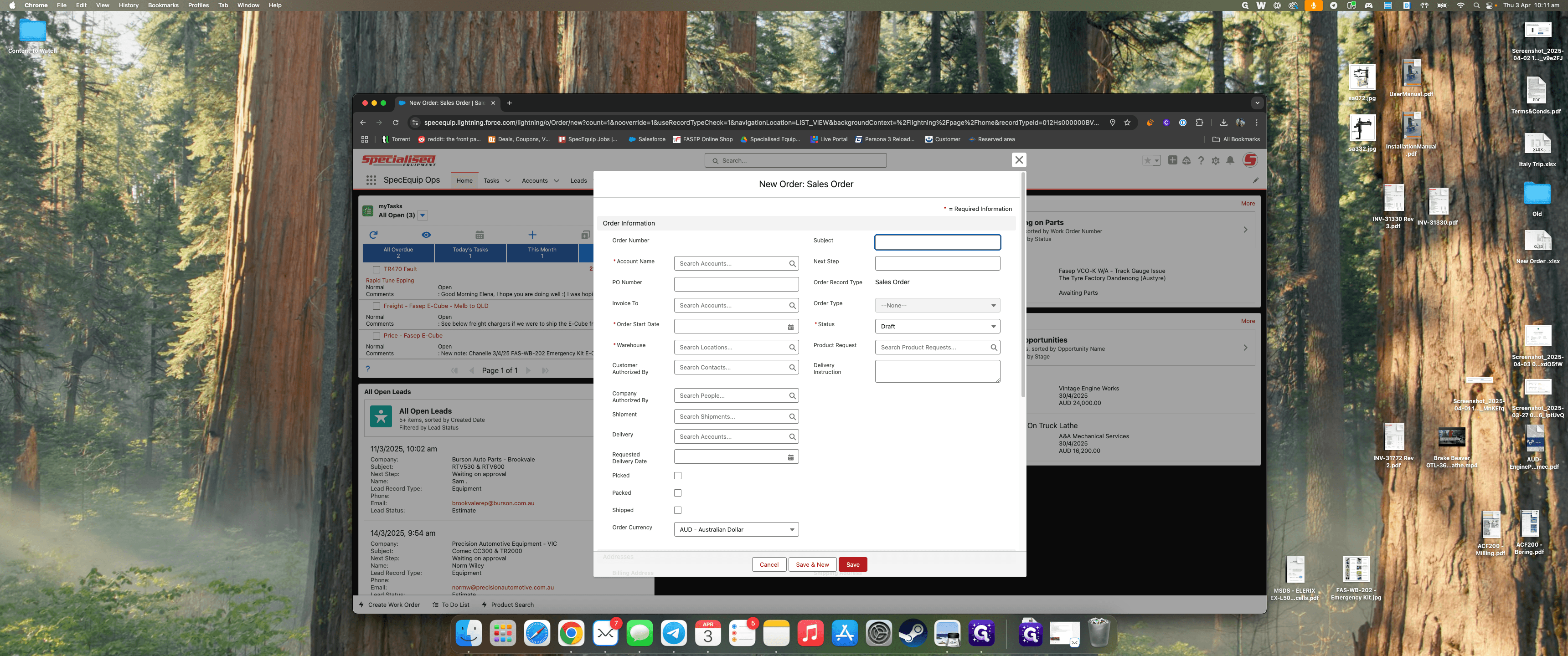 Step #13: Click on "Search Accounts ..."