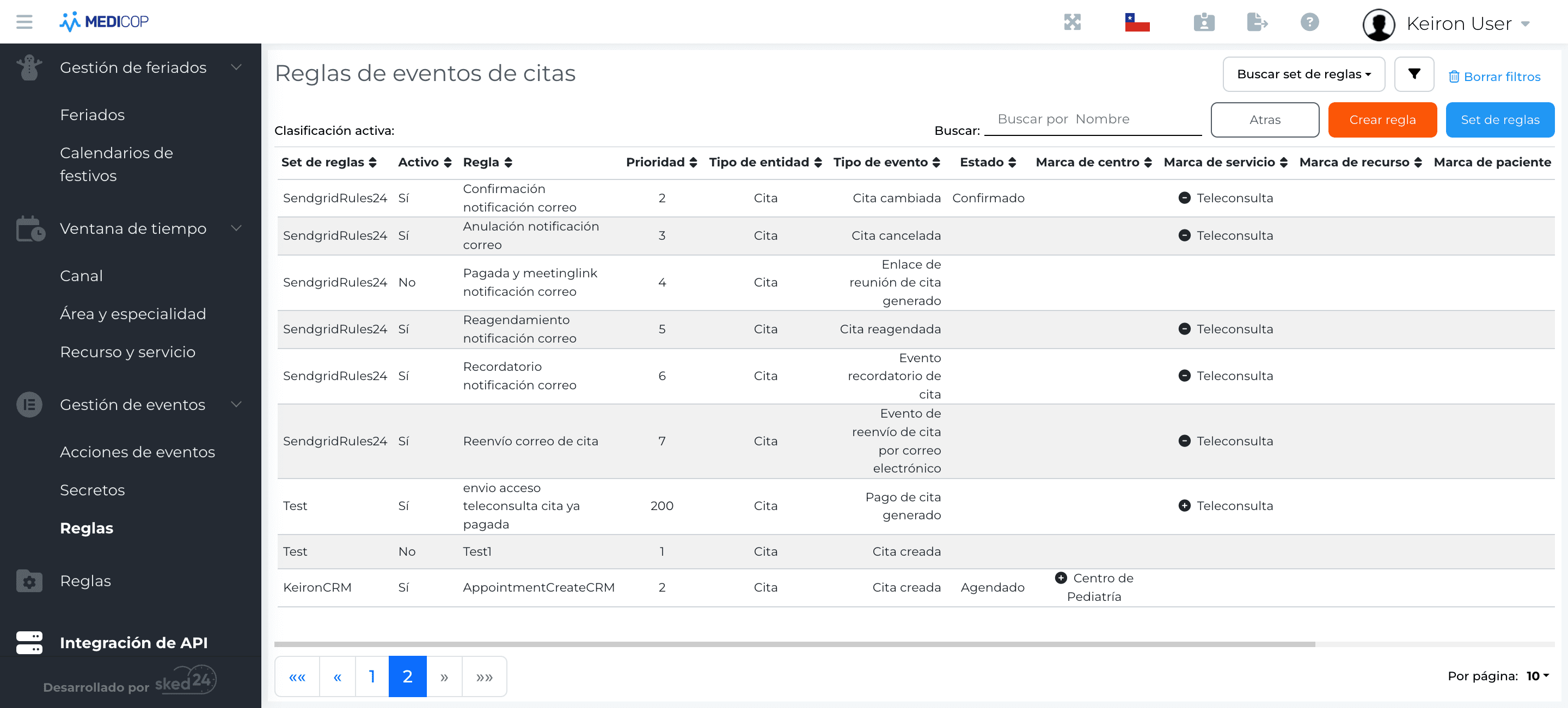 Step #1: Hagan clic en "Integración de API"