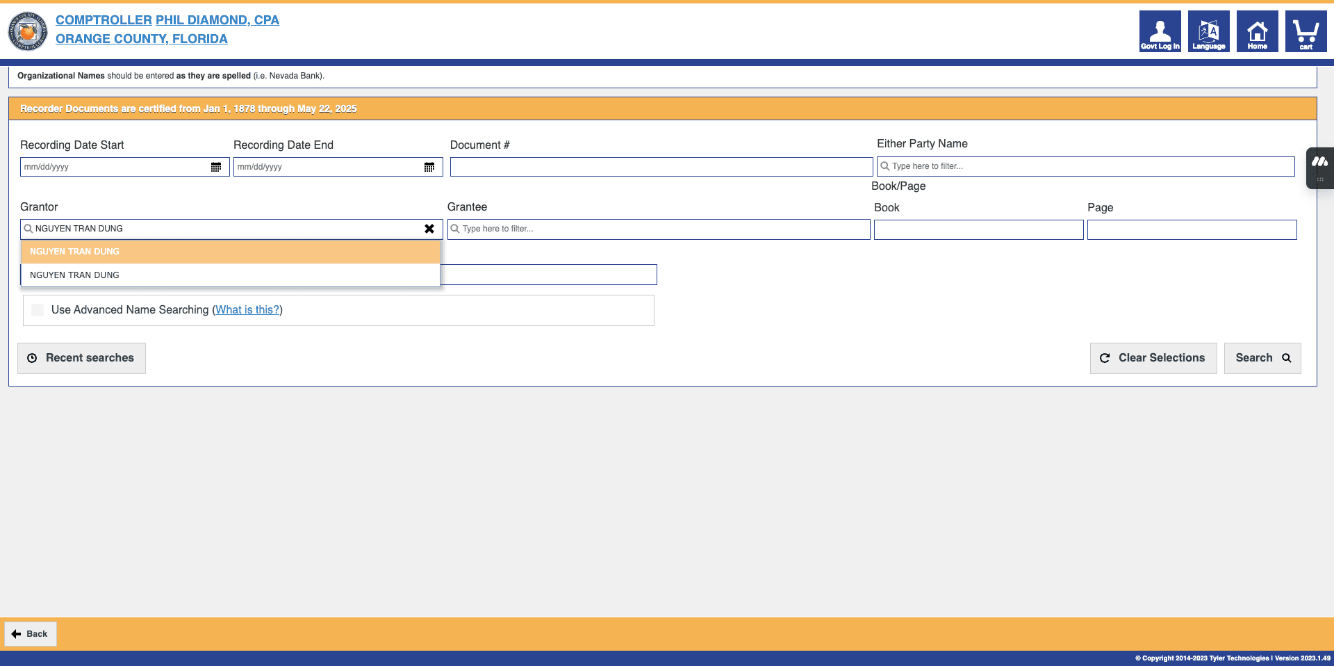 Step #8: Paste the name and select the match.