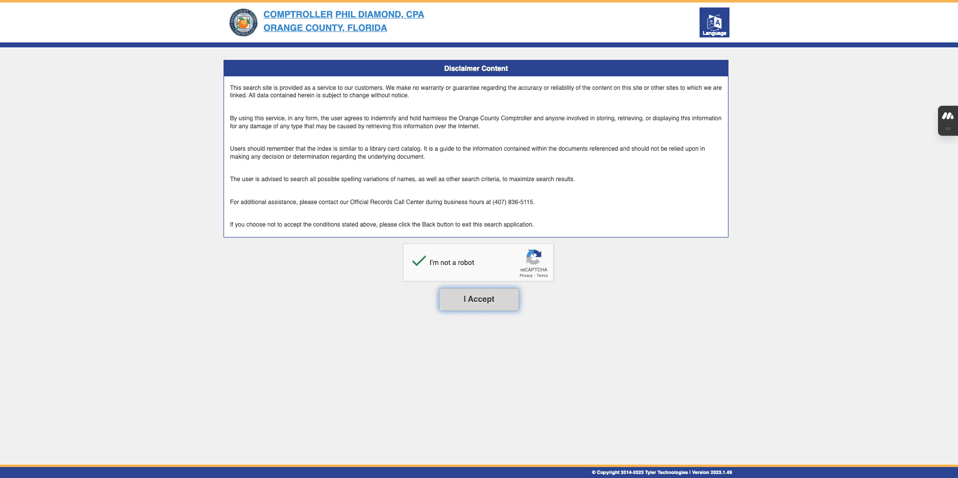 Step #6: Click on "I Accept"